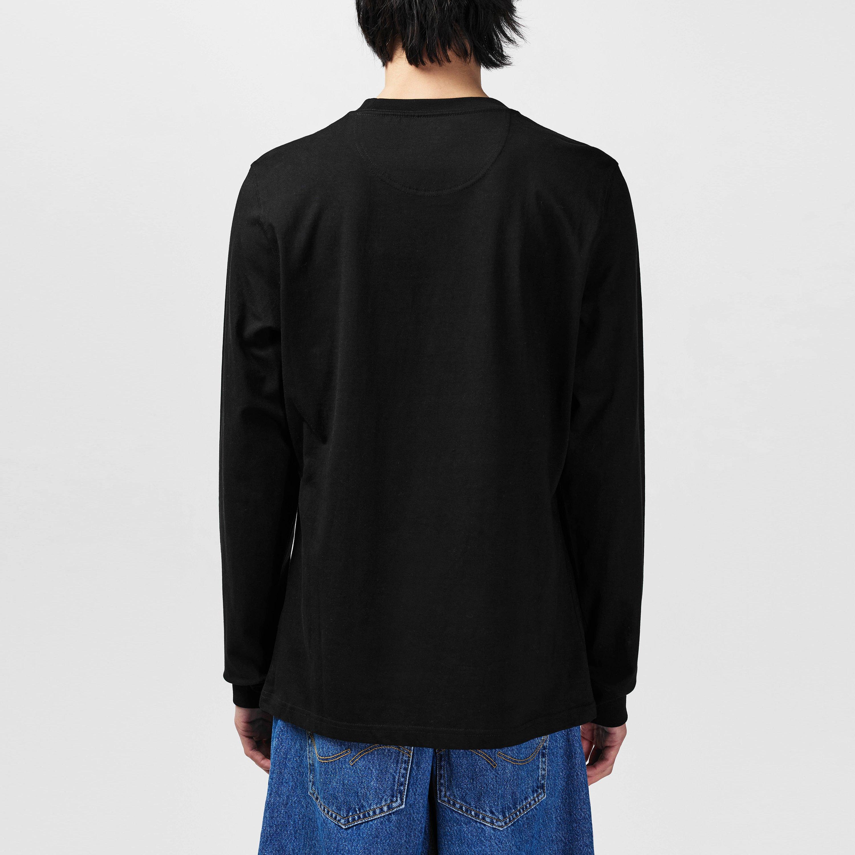 Black BK11 - Barbour International - Men's Long Sleeve T-Shirt - 4