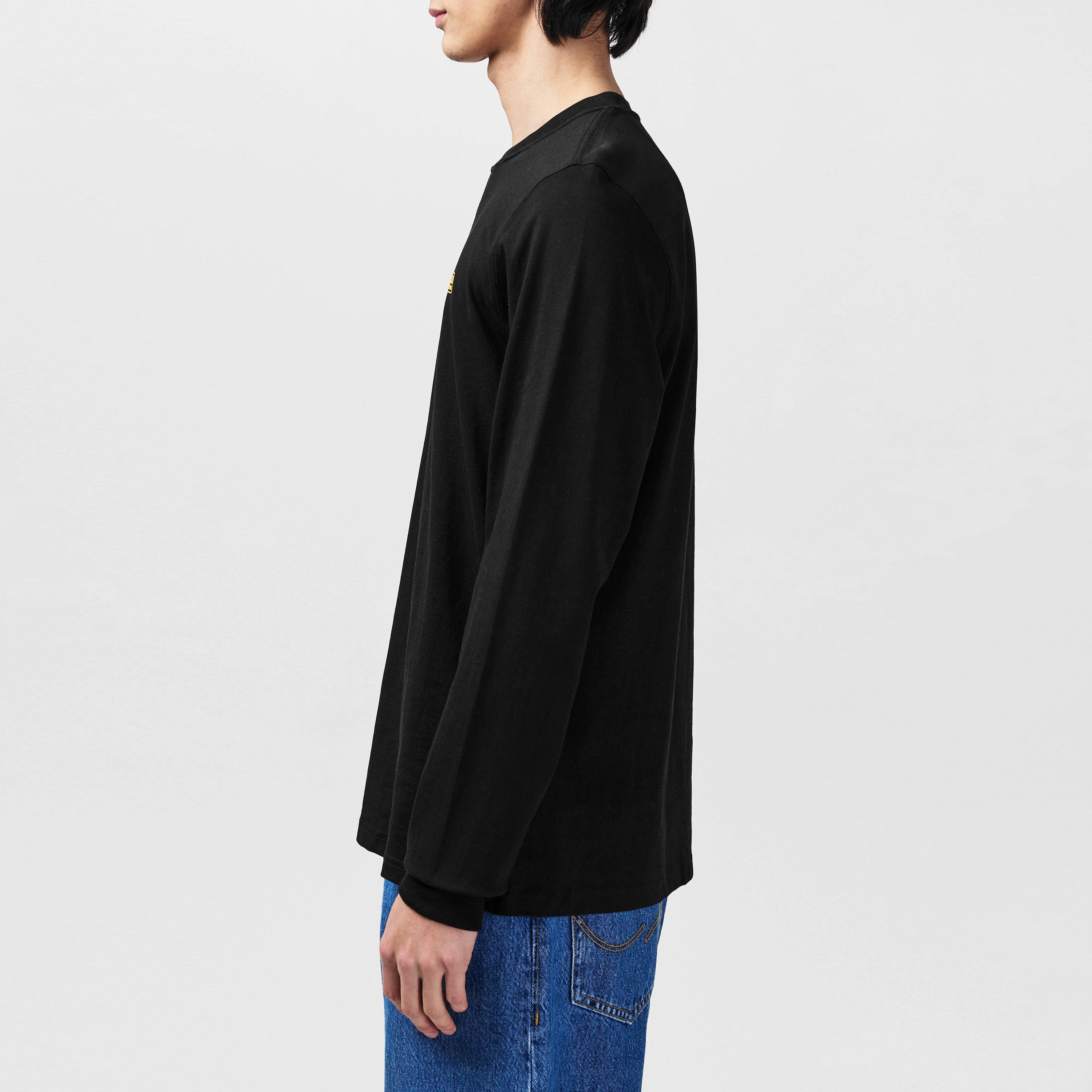 Black BK11 - Barbour International - Men's Long Sleeve T-Shirt - 5