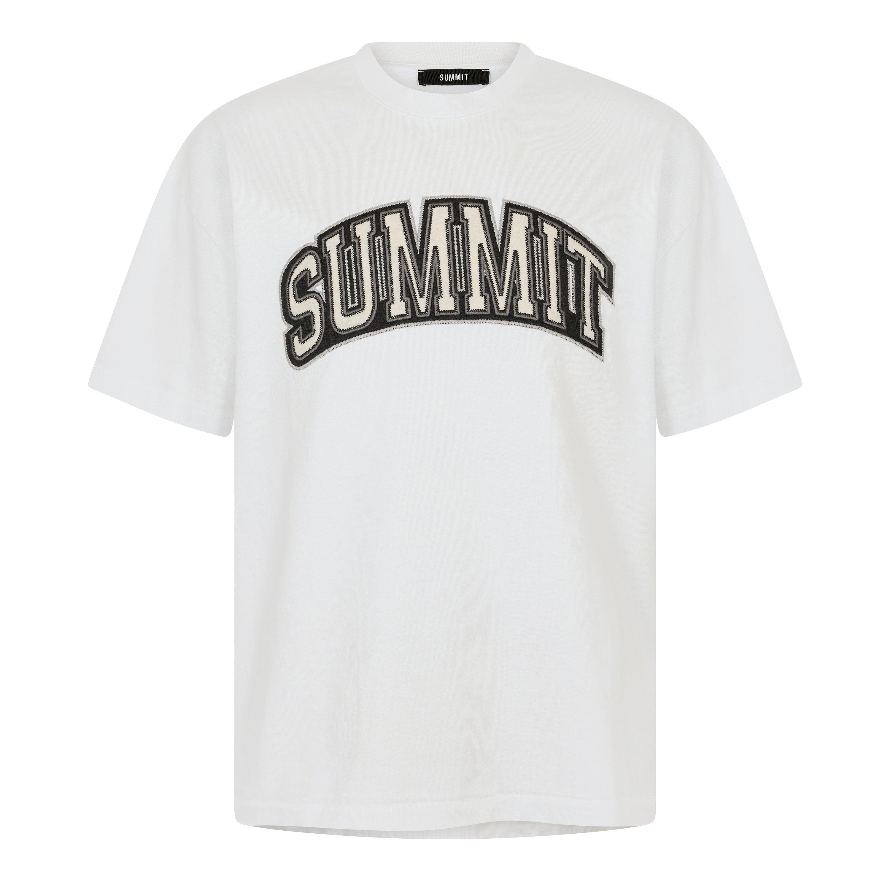 White - Summit - Summit Applique Tee Sn62 - 1