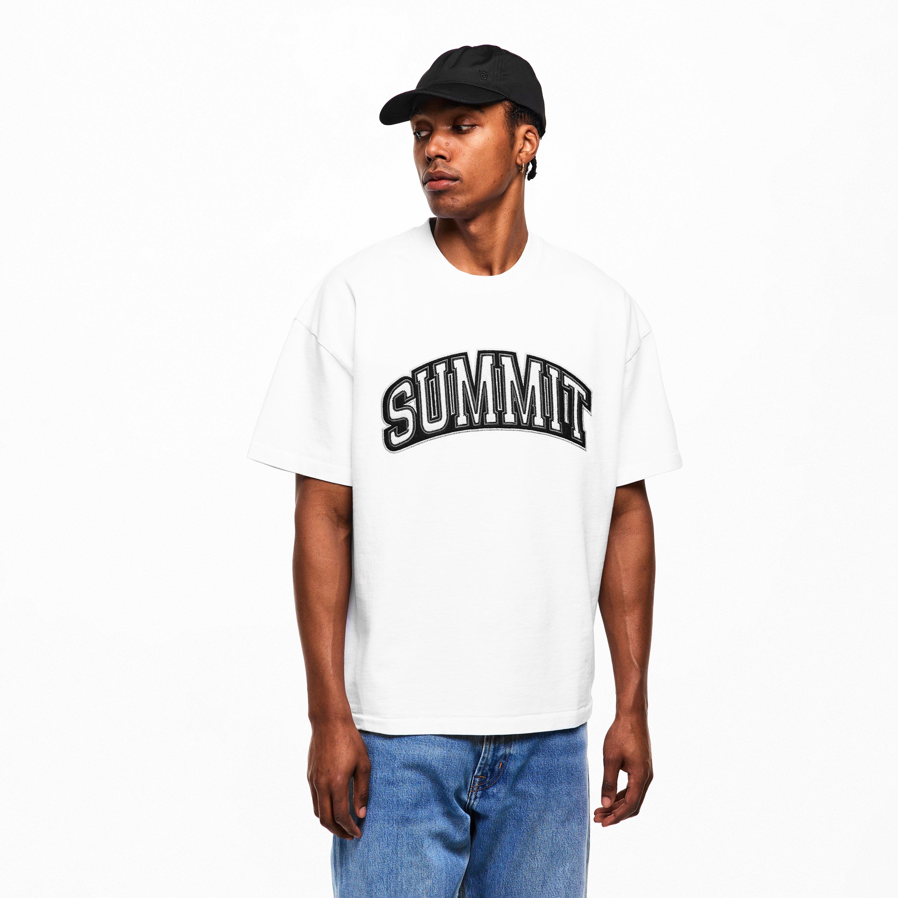 Summit Clo Men's Applique Tee Oversized T-Shirt | Flannels