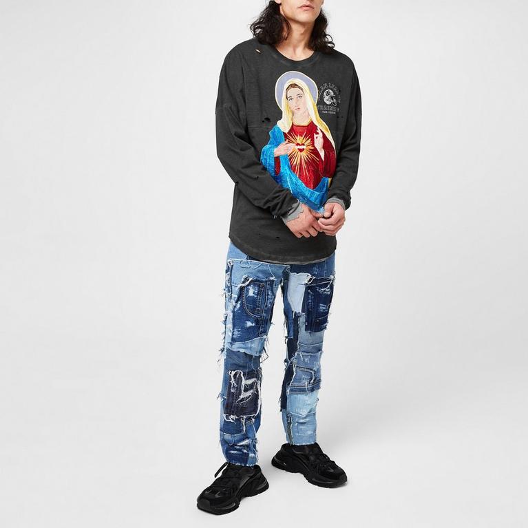 Dolce and Gabbana | Graphic Print Long Sleeve Top | Long Dolce and Gabbana | Graphic Print Long Sleeve Top | Long