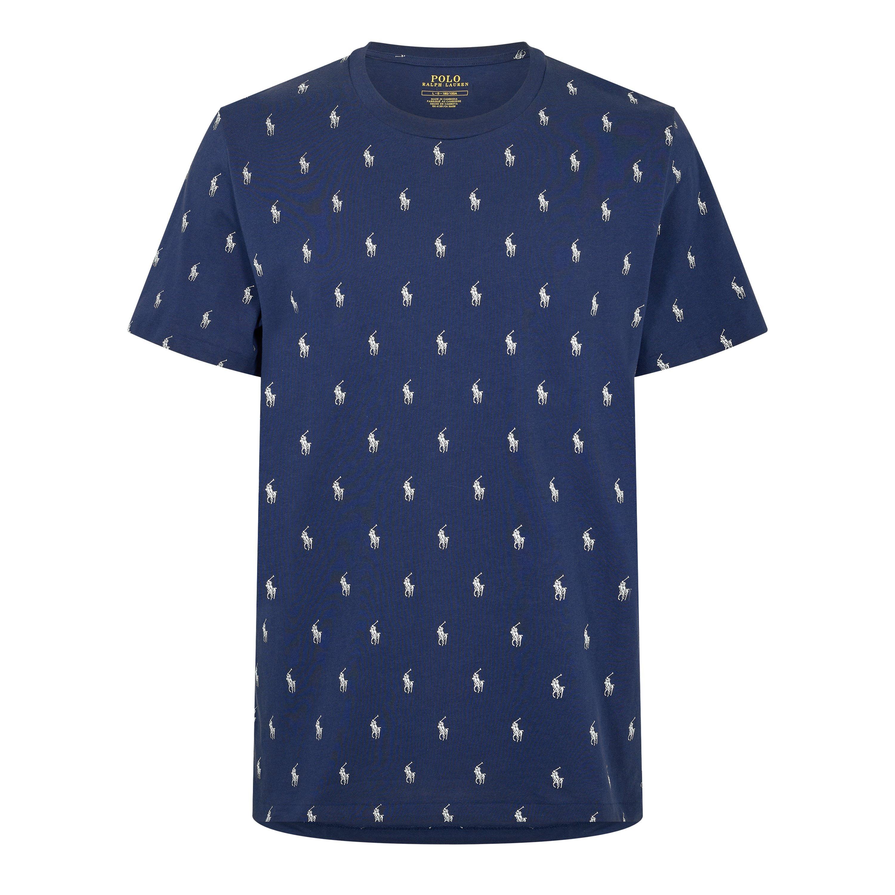 Navy AOPP - Polo Ralph Lauren - Liquid Short Sleeve T-Shirt - 1
