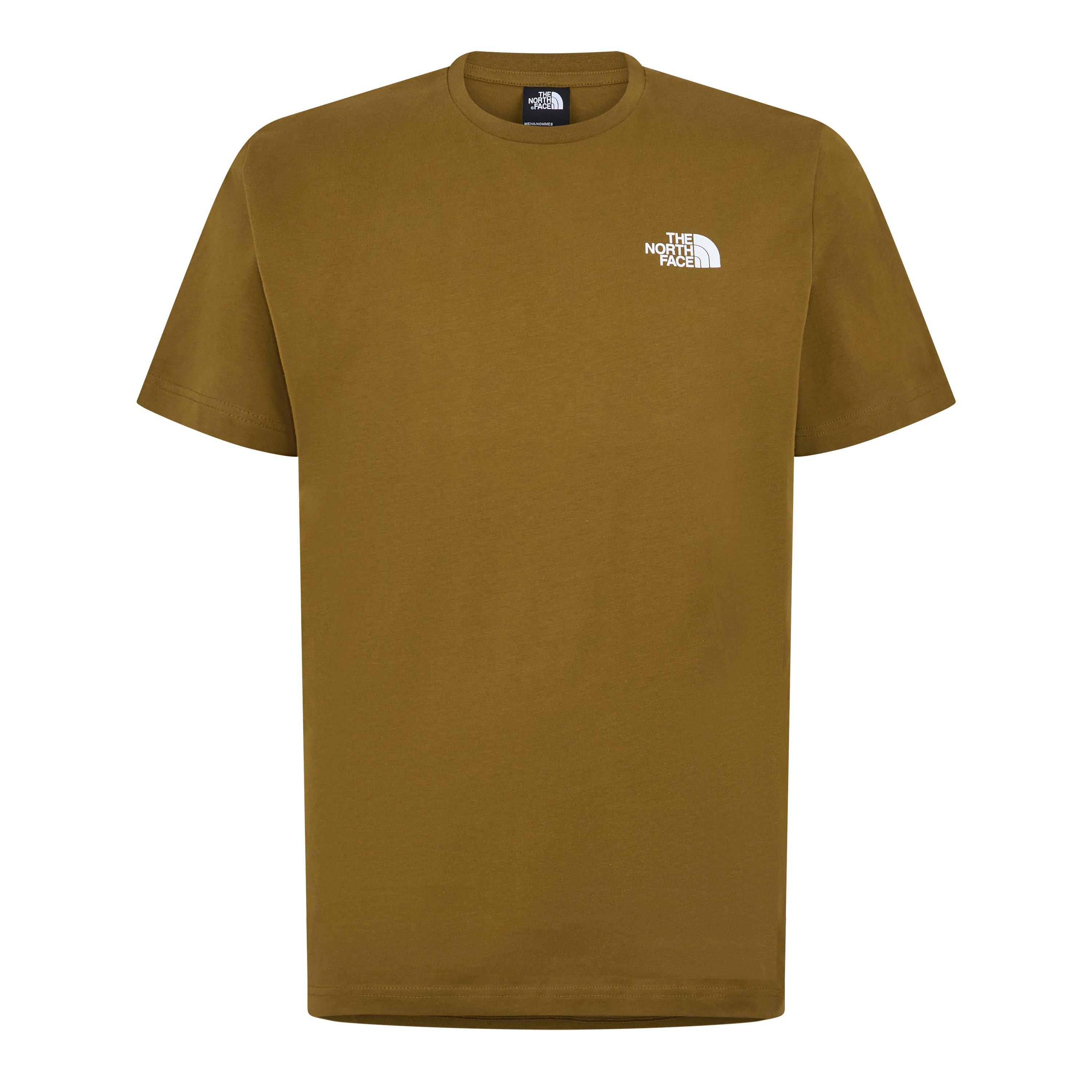 Moss Grn 5HO - The North Face - The North Face M S/S Box Nse Tee Moss Green/Tnf Bl - 2