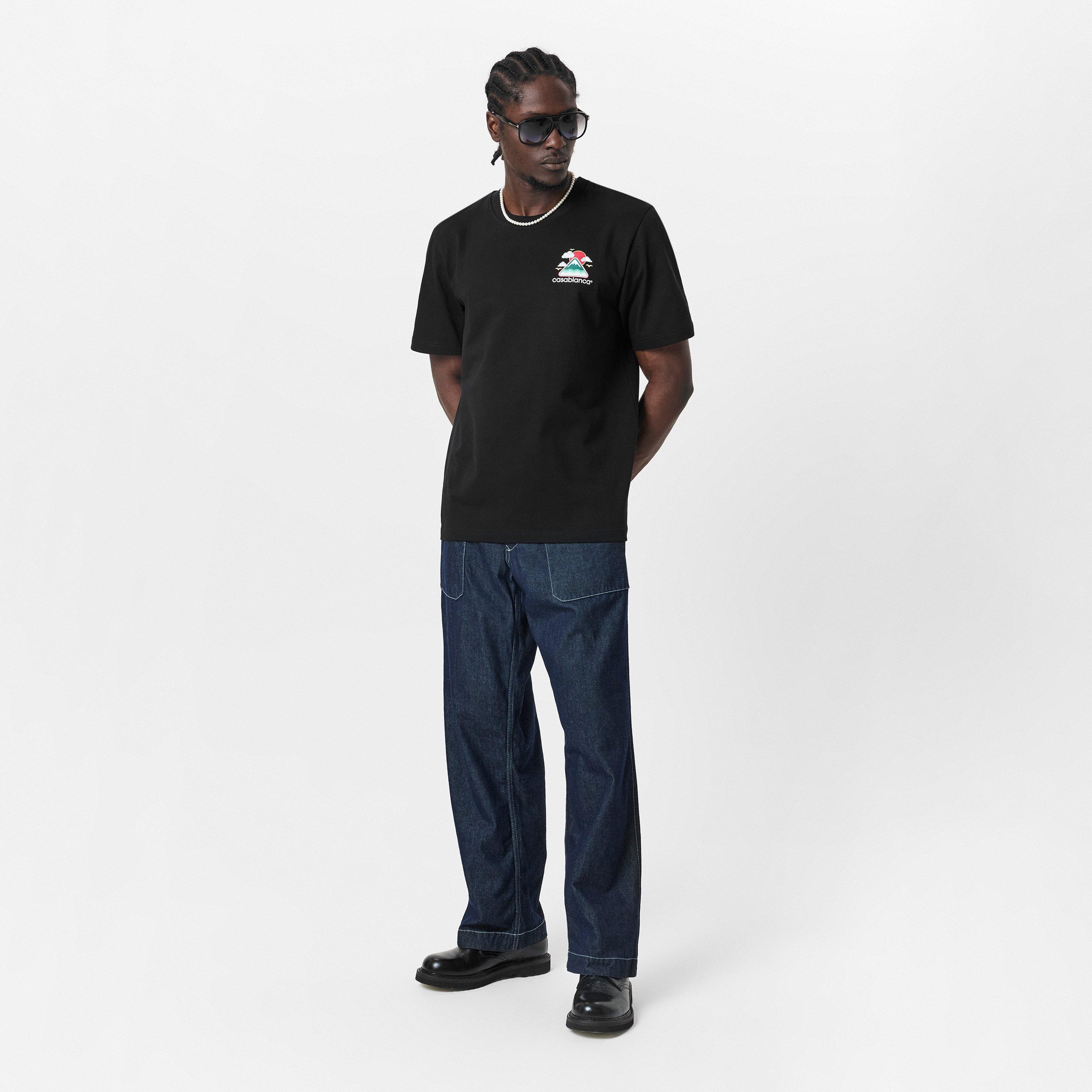 Casablanca | Montagne Ondulee T-Shirt | Regular Fit T-Shirts