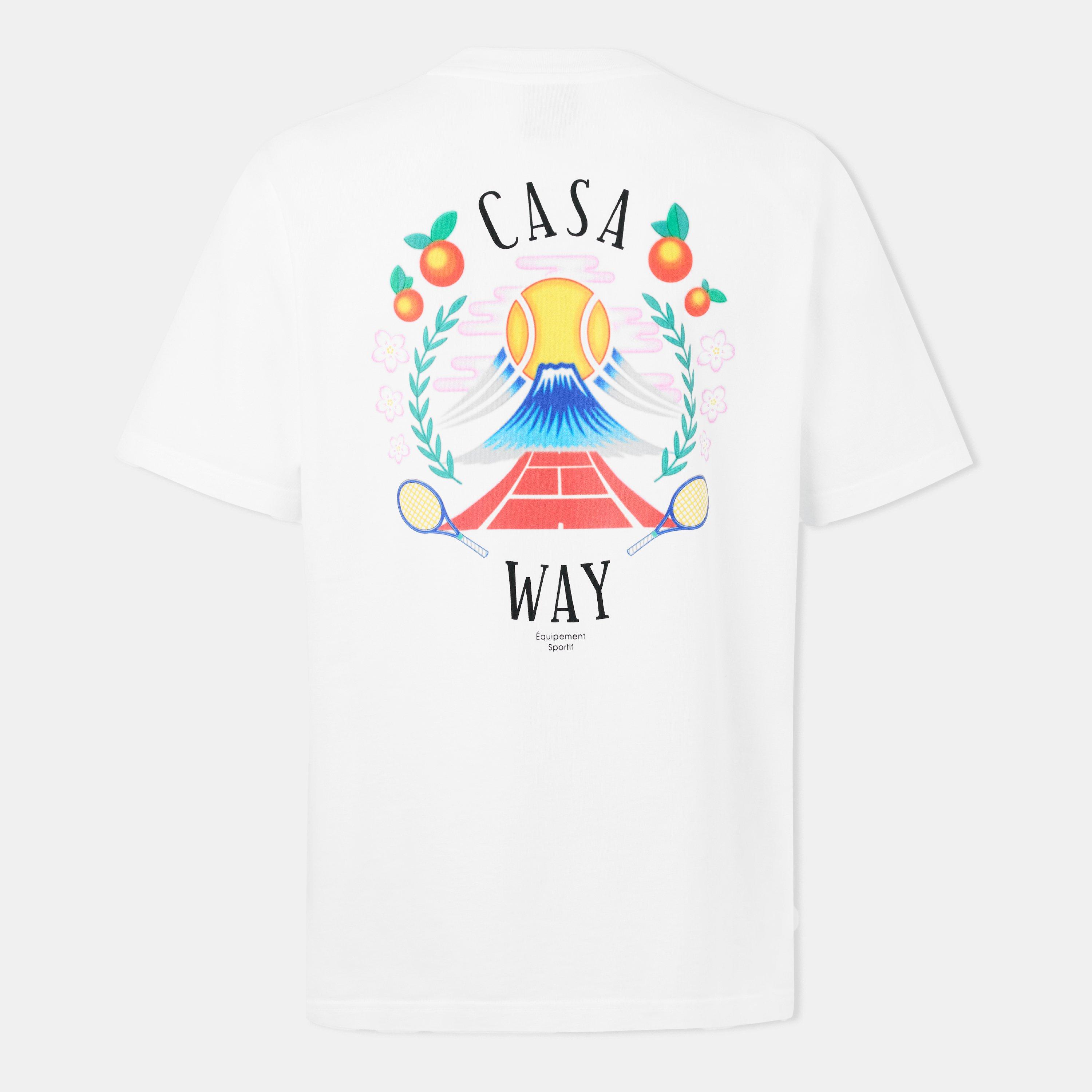 White - Casablanca - Way Mountain T-Shirt - 2