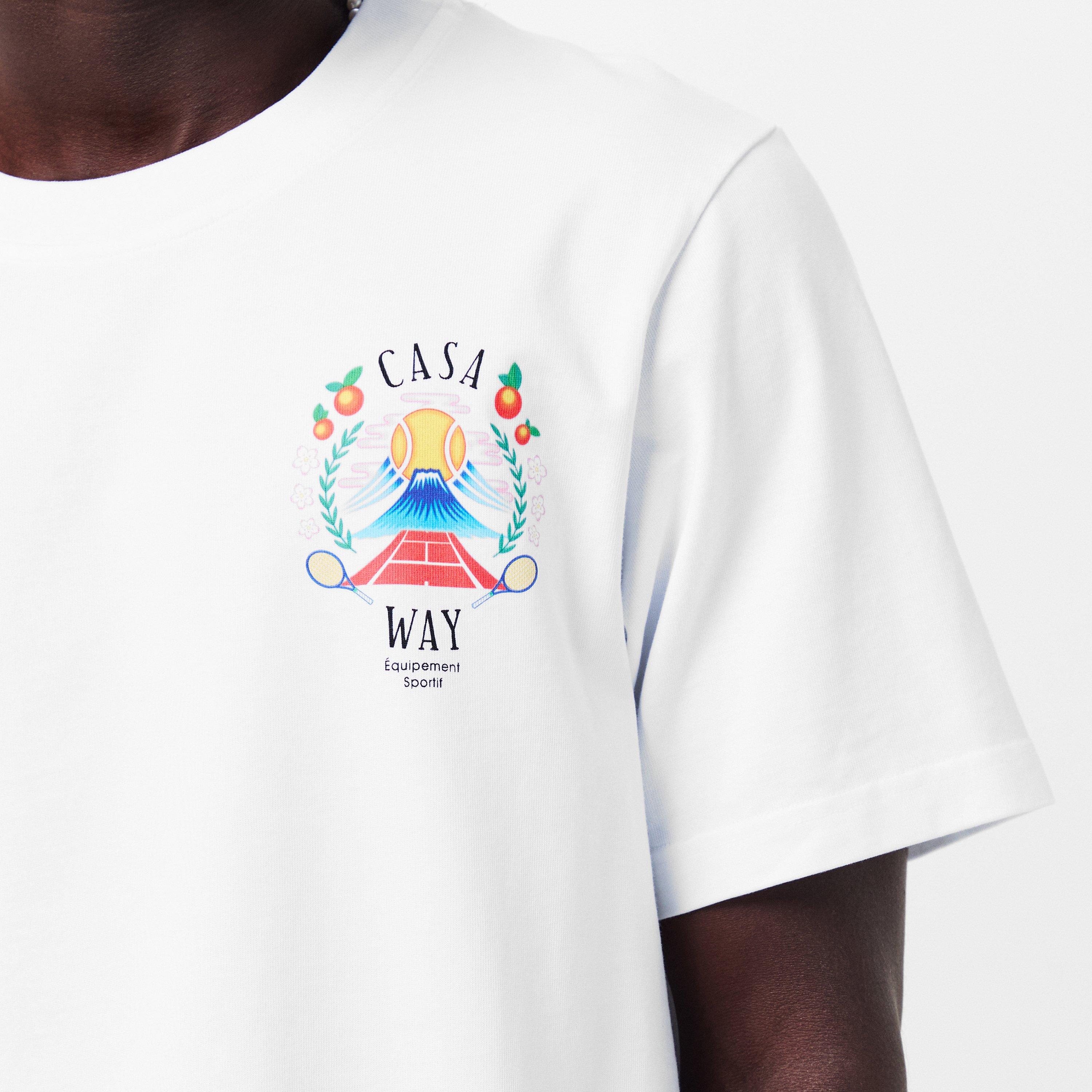 White - Casablanca - Way Mountain T-Shirt - 5