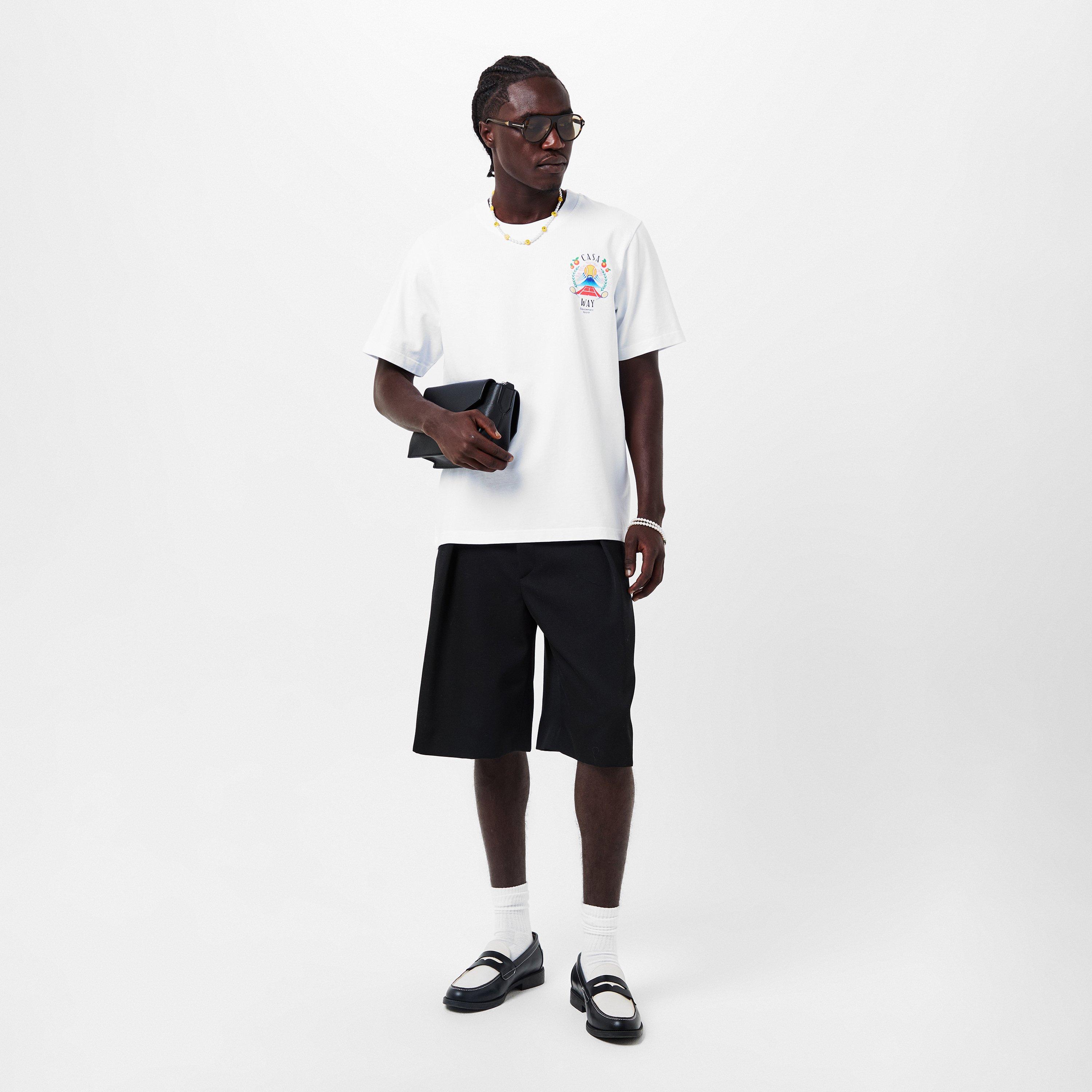 White - Casablanca - Way Mountain T-Shirt - 6