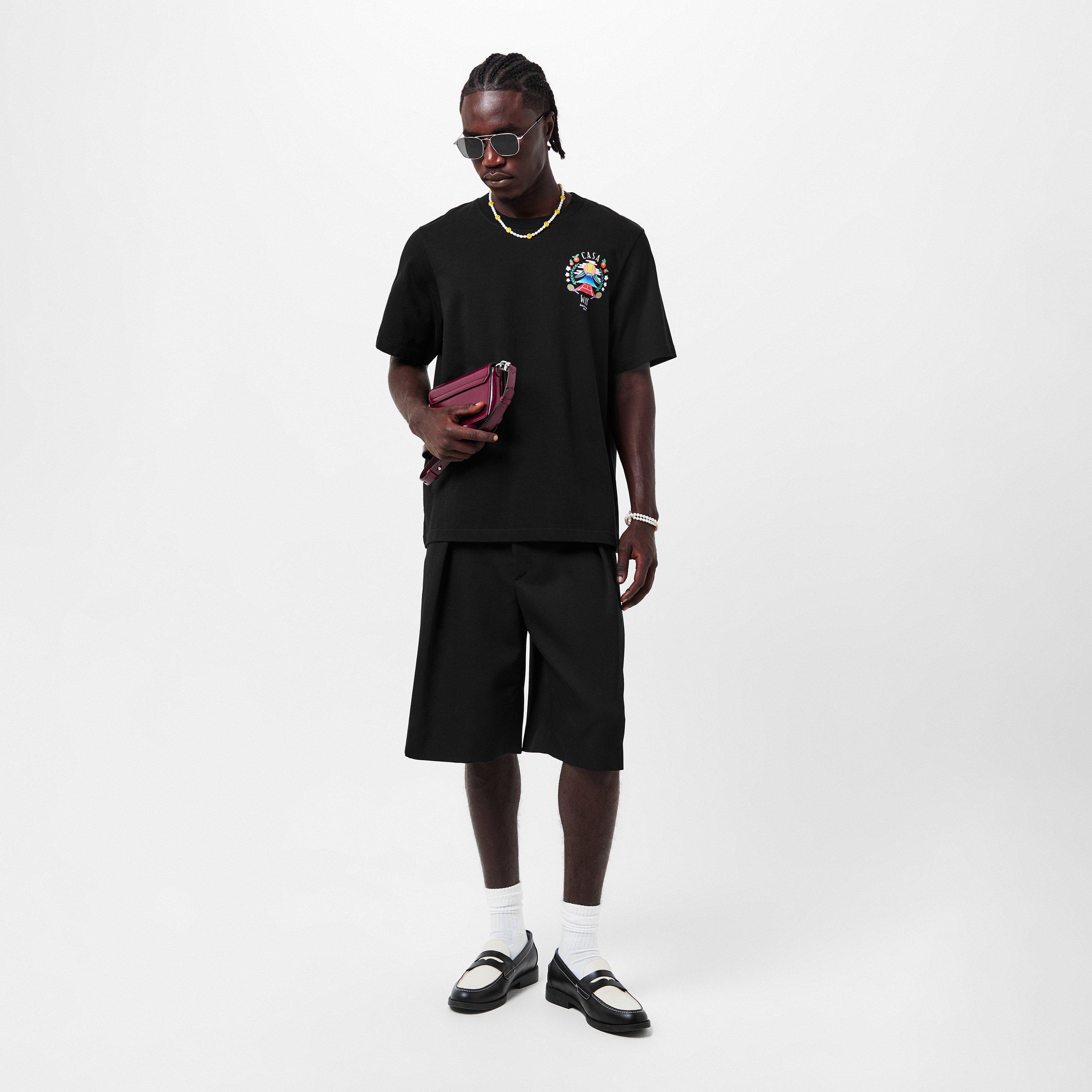 Black - Casablanca - Way Mountain T-Shirt - 6