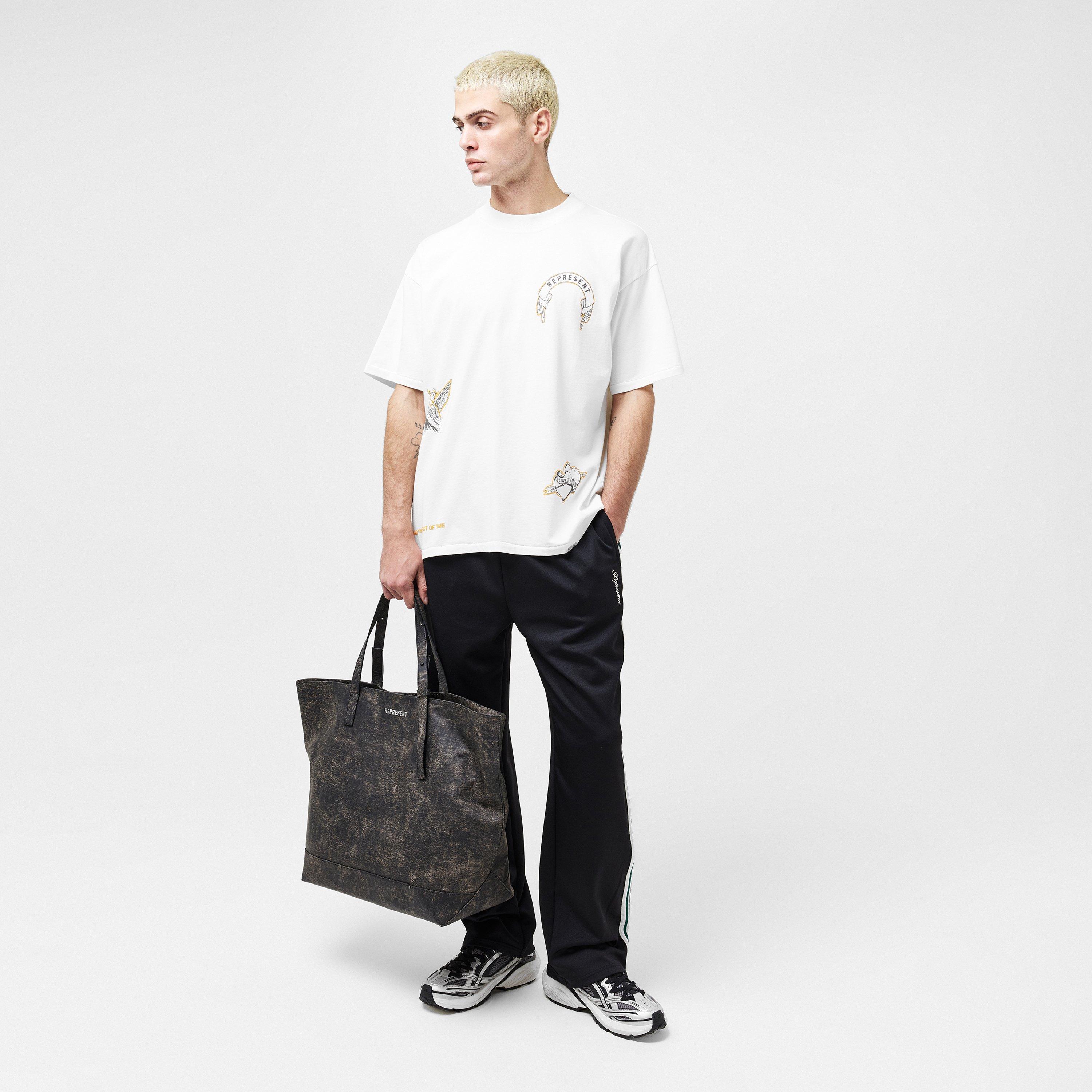 Vintage White - Represent - Men's Rep Legacy Oversized T-Shirt - 6