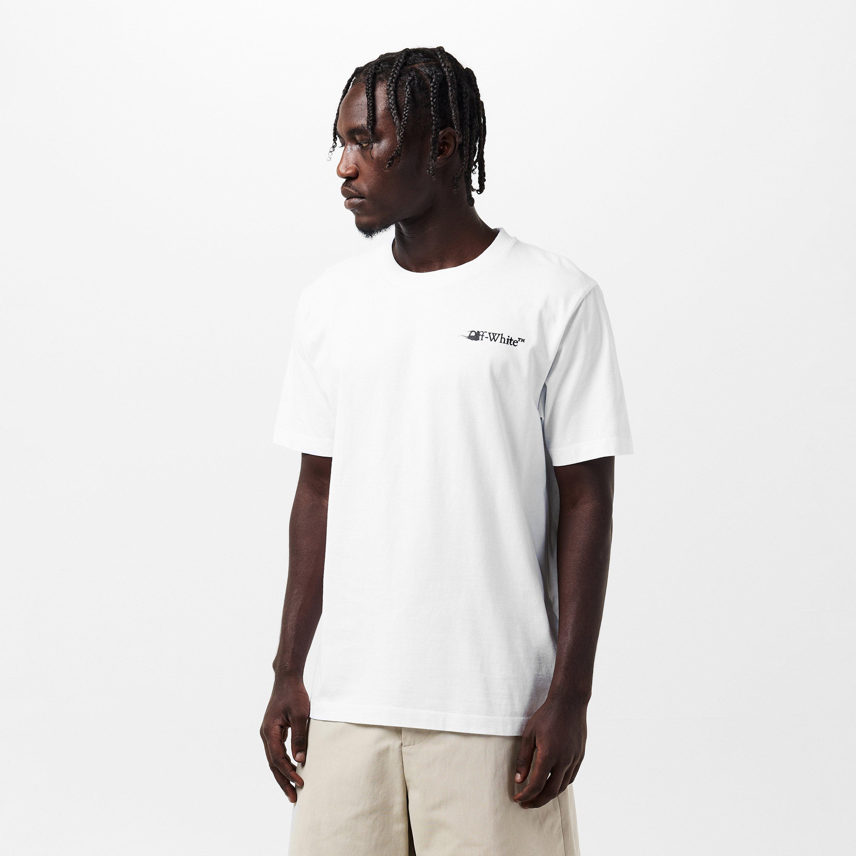 White - Off White - Men's Ink Arrow T-Shirt - 3