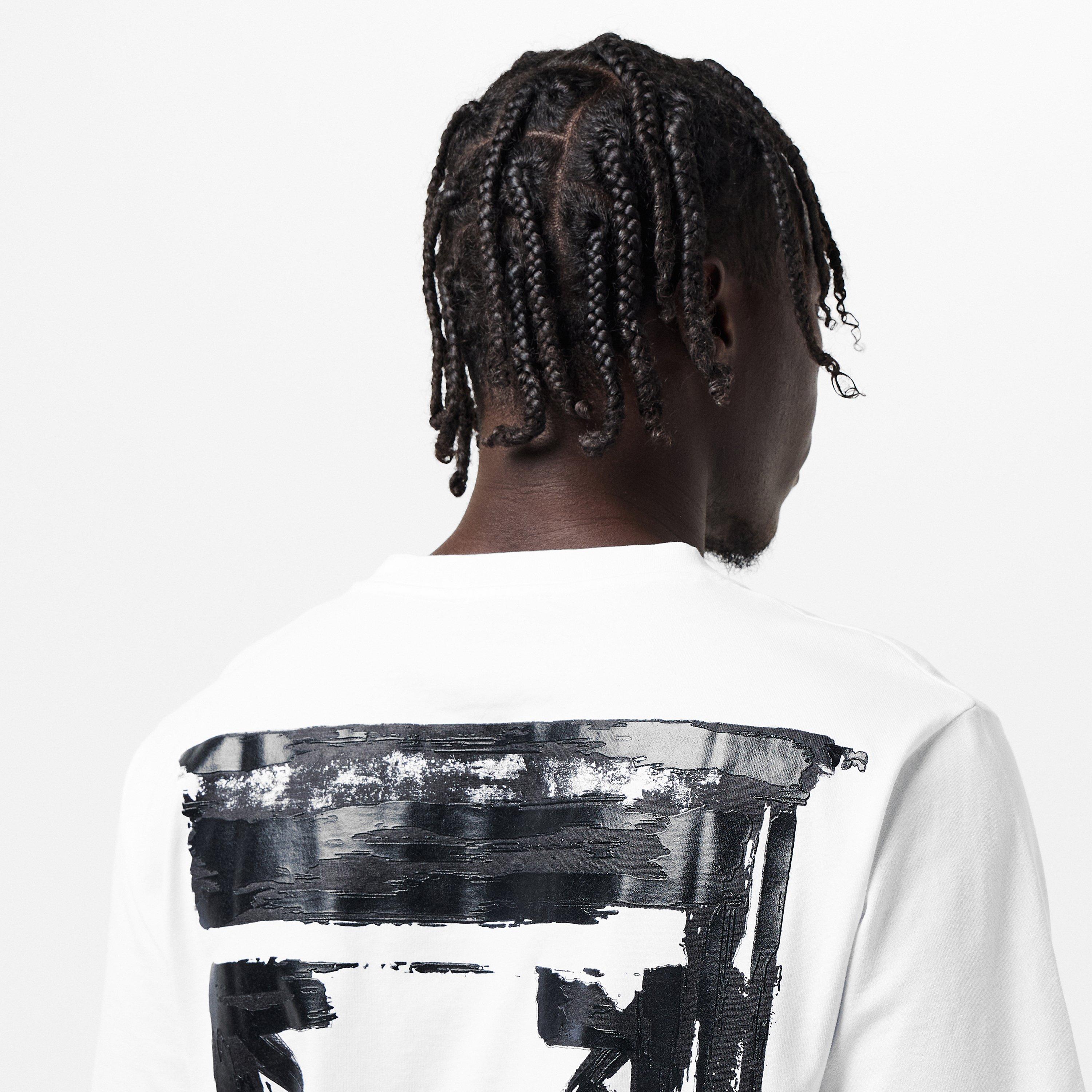 White - Off White - Men's Ink Arrow T-Shirt - 5