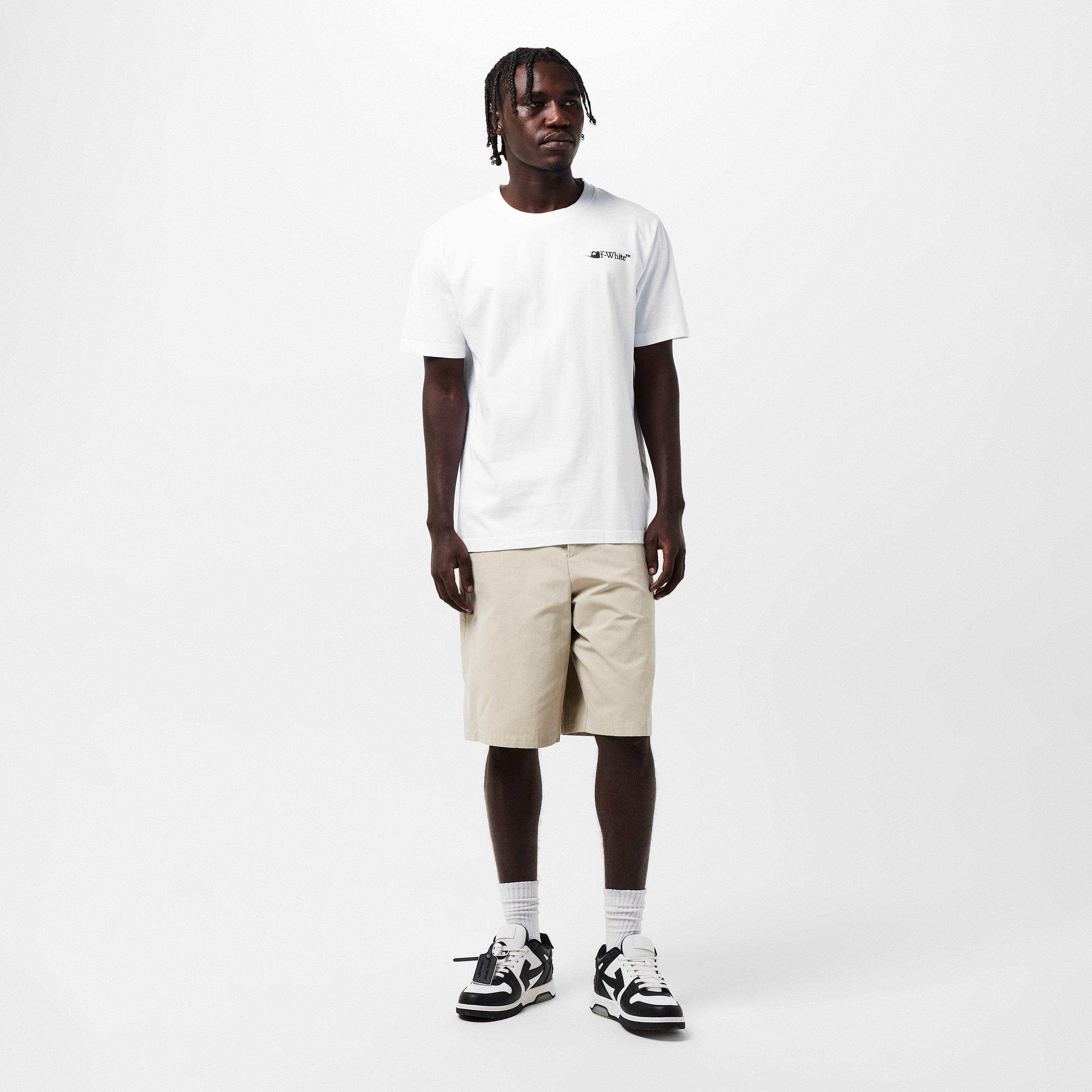 White - Off White - Men's Ink Arrow T-Shirt - 6