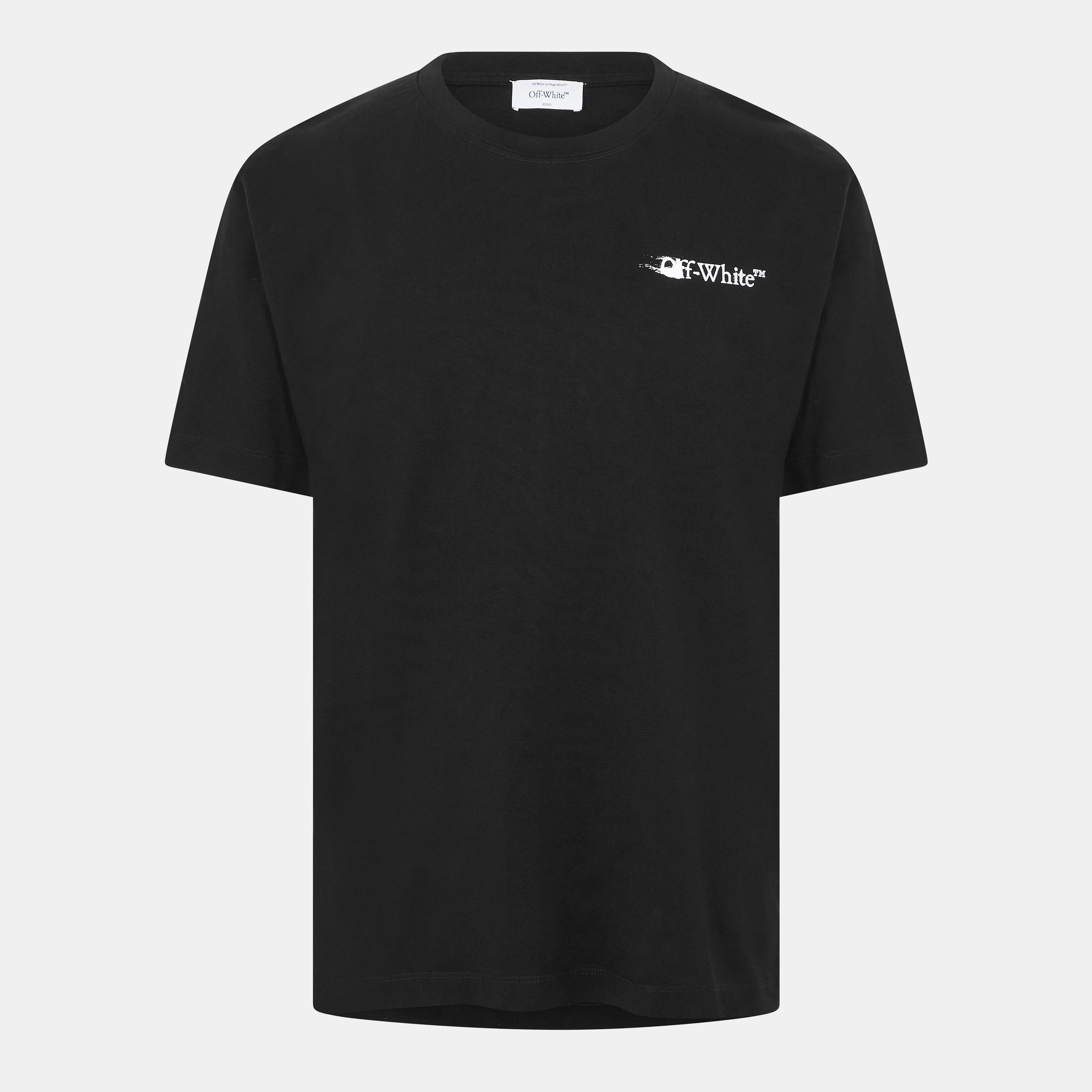 Black - Off White - Men's Ink Arrow Regular Fit T-Shirt - 2