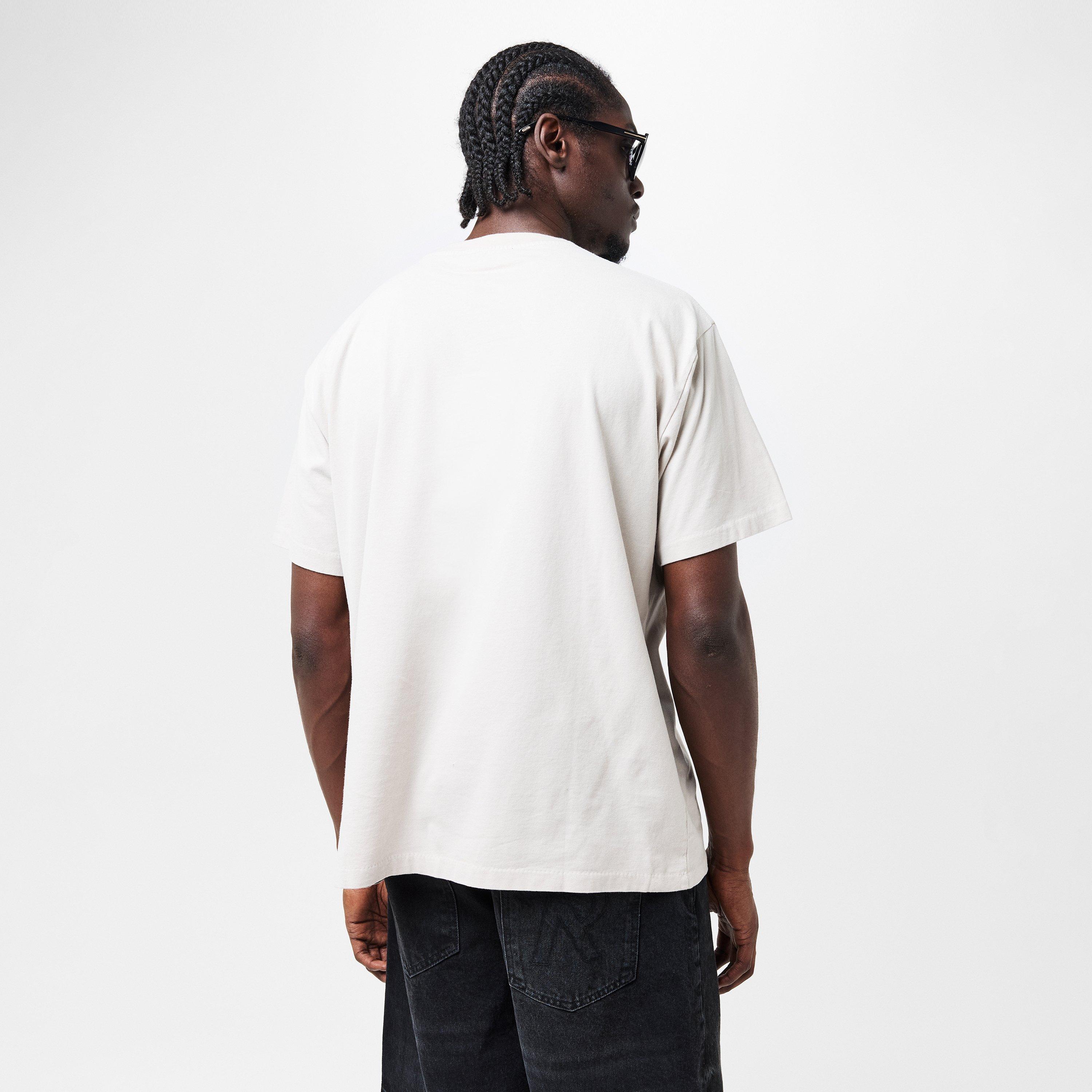 Concrete - Represent - Men's Metal R Cotton Short Sleeve Oversized T-Shirt - 4