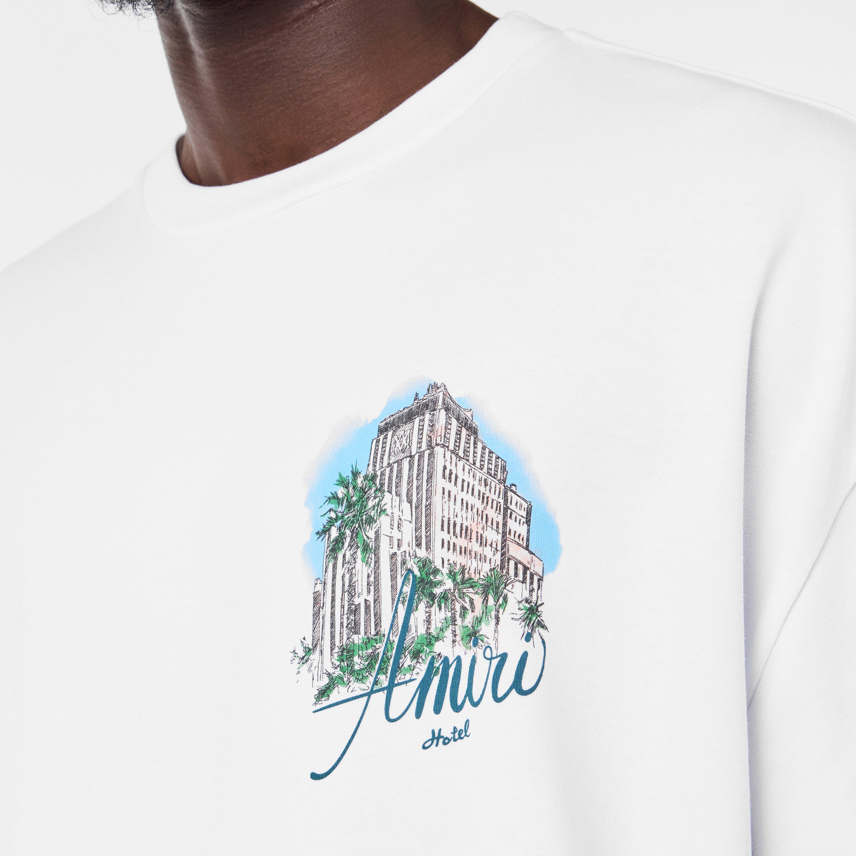 White - Amiri - Men's Oversized T-Shirt Design - 5