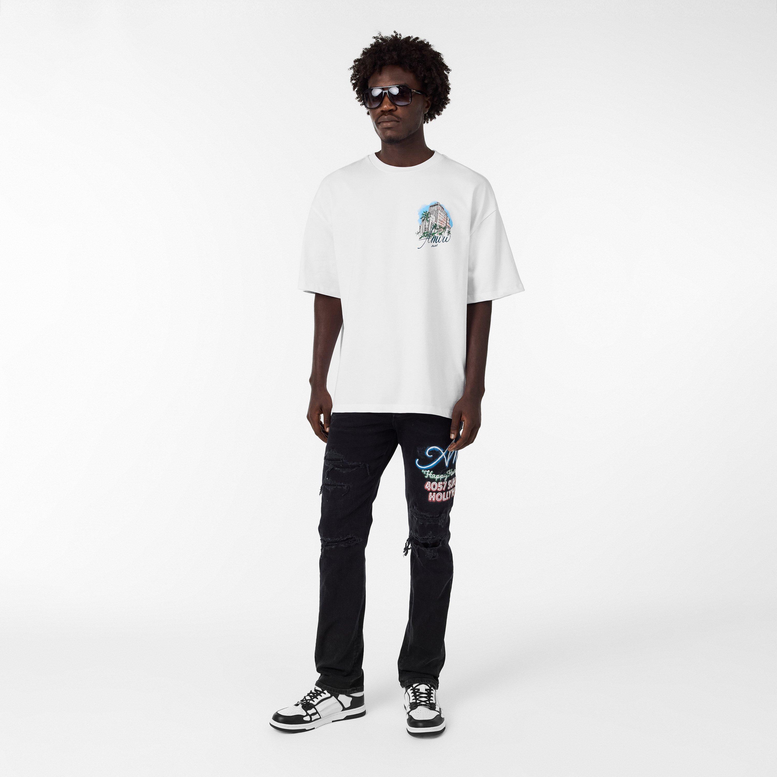 White - Amiri - Men's Oversized T-Shirt Design - 6