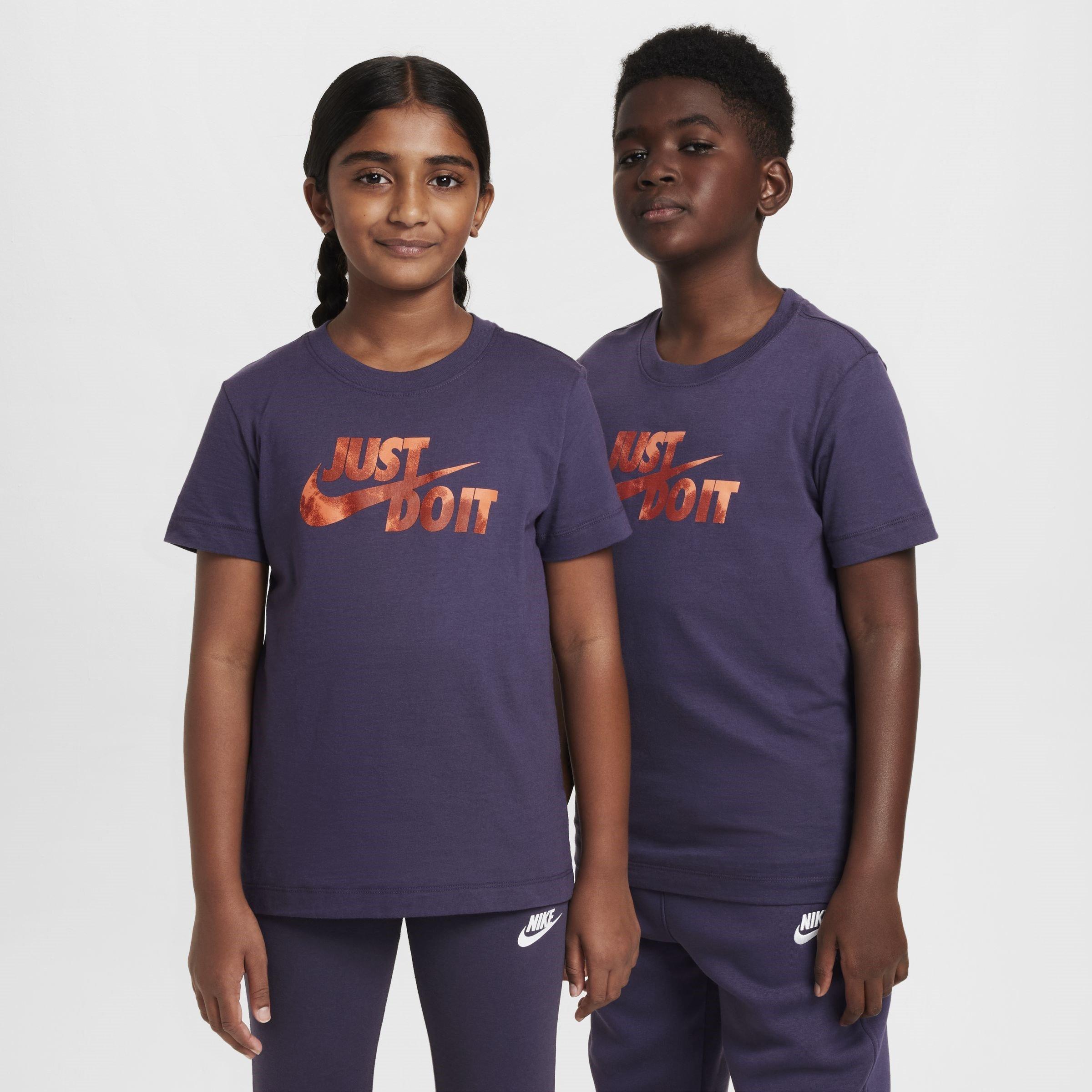 Dark Raisin - Nike - Sportswear Graphic Juniors T Shirt - 1
