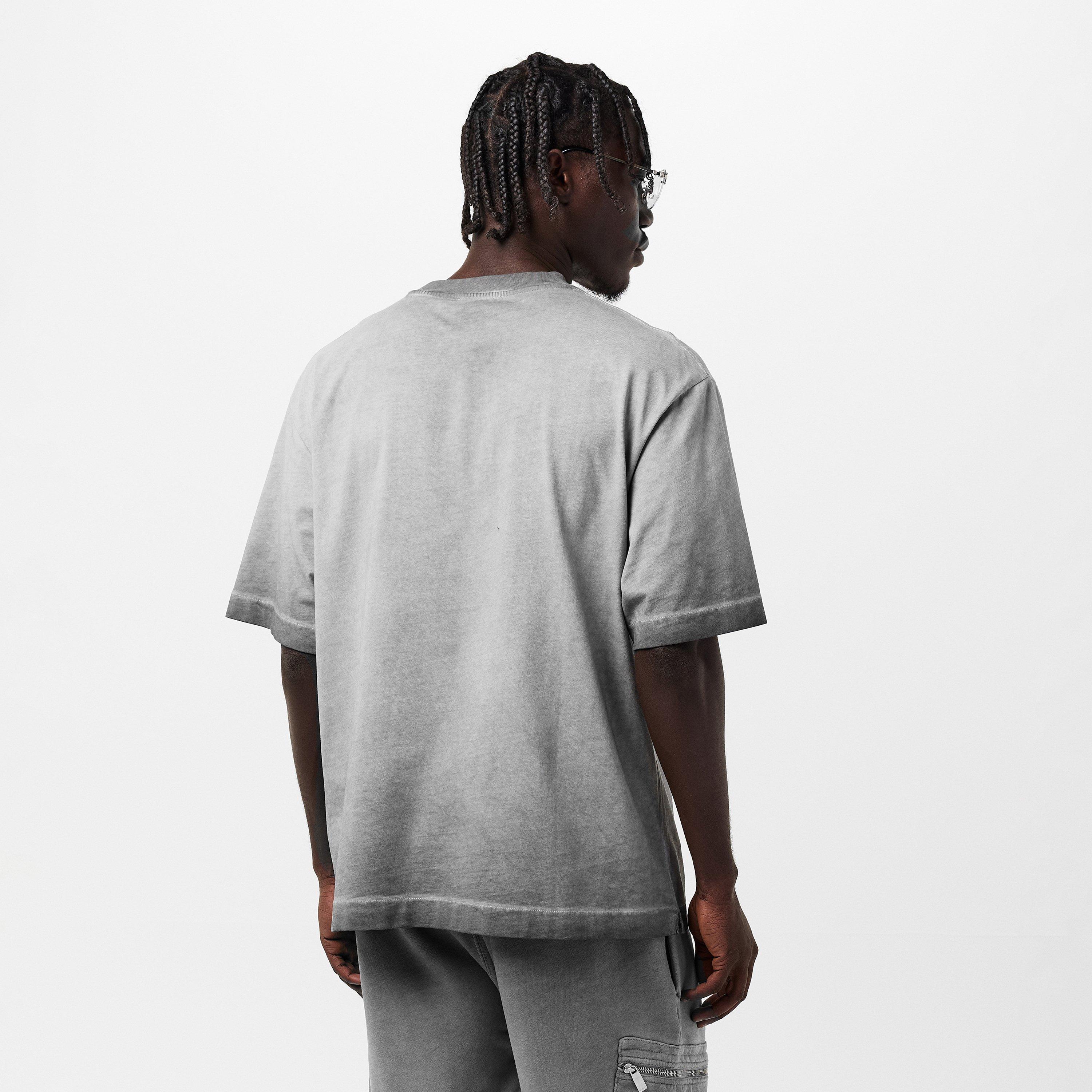 Black - Off White - Men's Laundry Regular Fit T-Shirt - 4