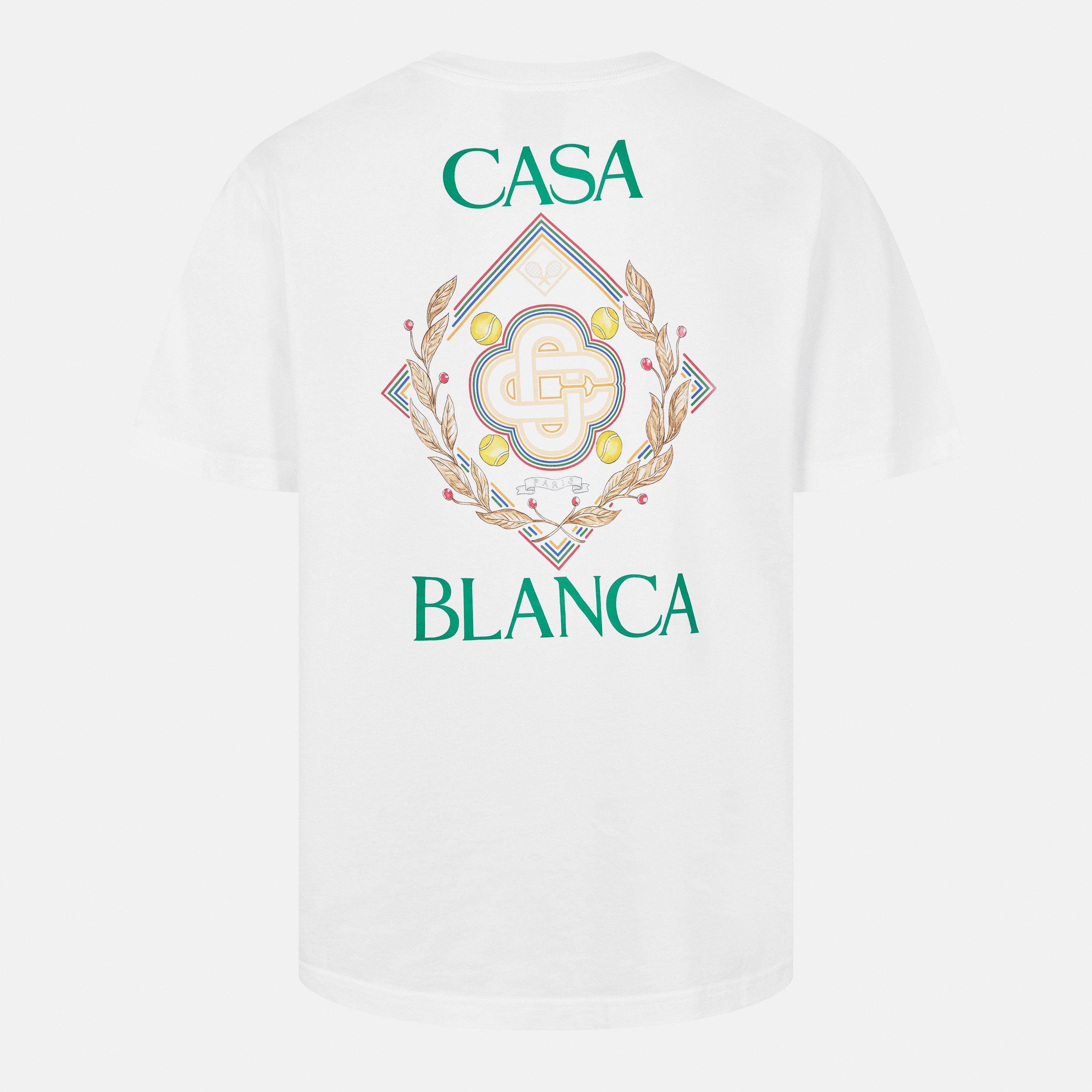 White - Casablanca - Championship Diamond T-Shirt - 2