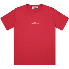 Stone Island Junior Graphic T Shirt