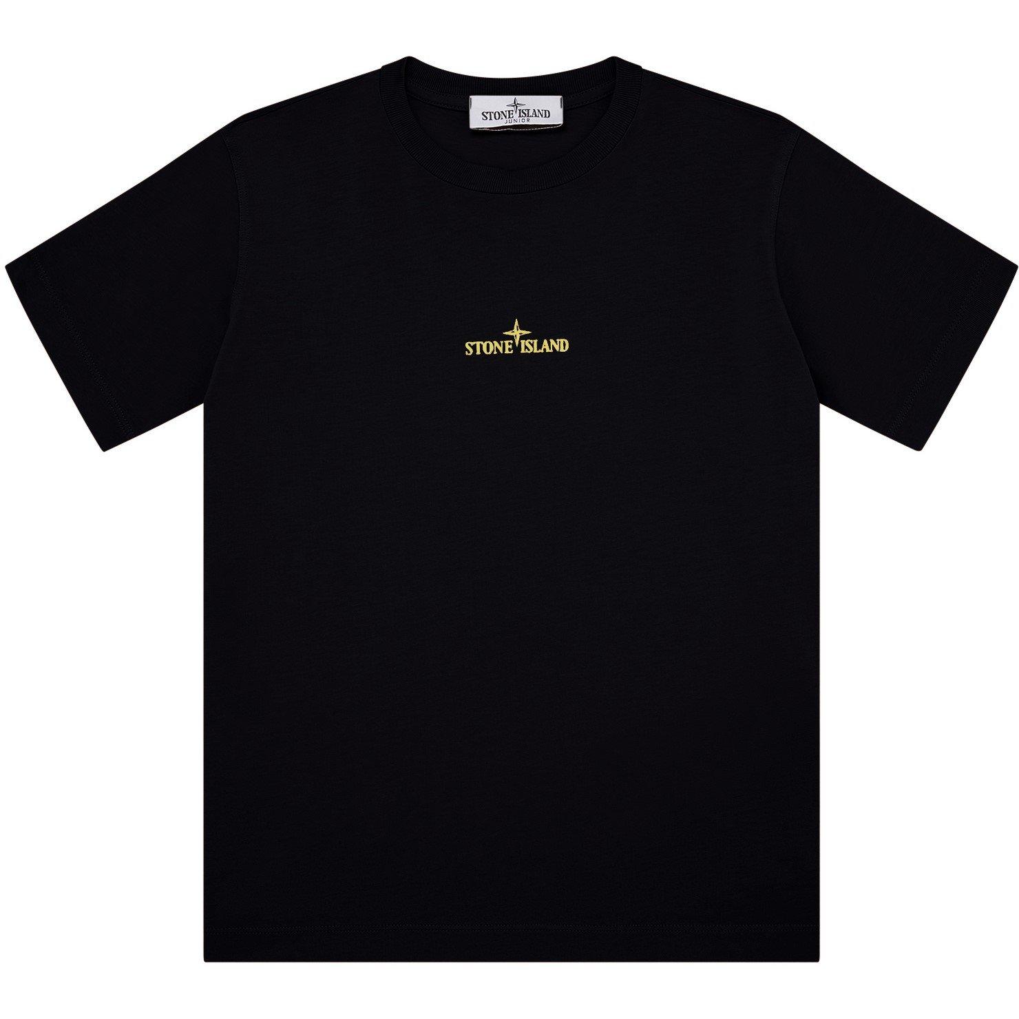 Navy V0020 - Stone Island - Junior Graphic T-Shirt - 1