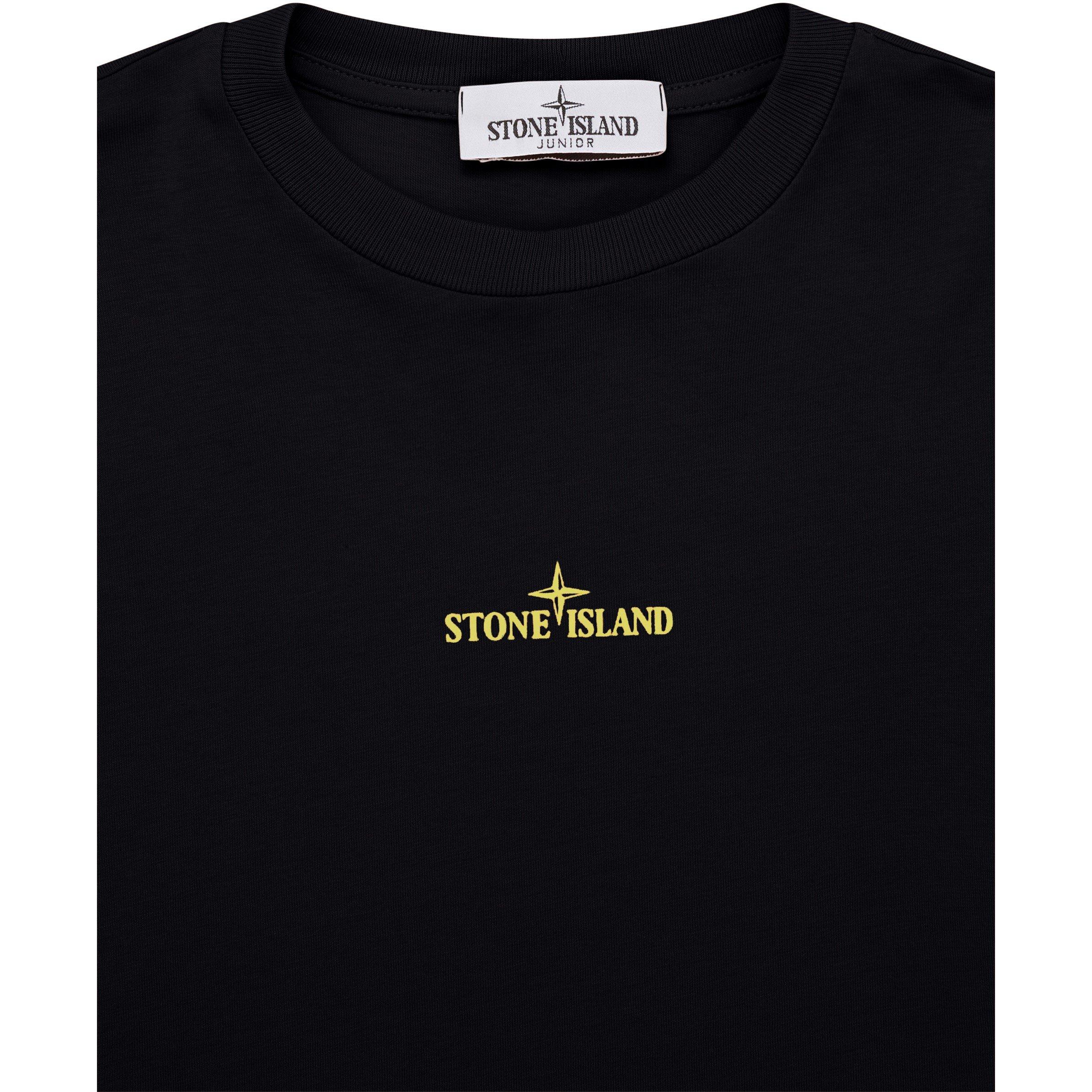 Navy V0020 - Stone Island - Junior Graphic T-Shirt - 3