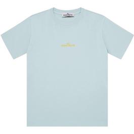 Stone Island Junior Graphic T Shirt