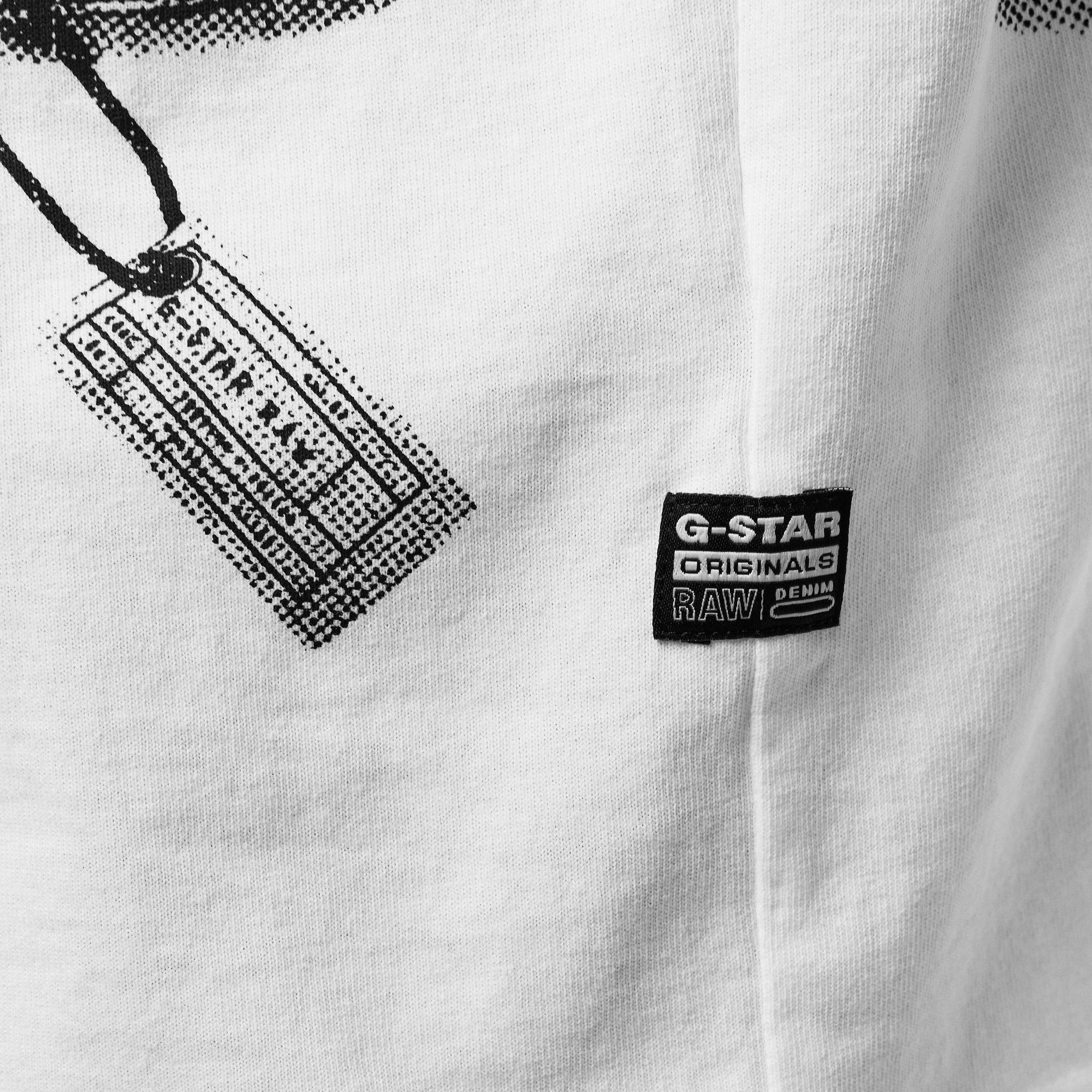 G Star Archive Vest Boxy T-Shirt Normale pasvorm T-shirts