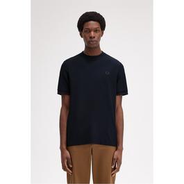 Fred Perry Tipped Cuff Piqué T Shirt