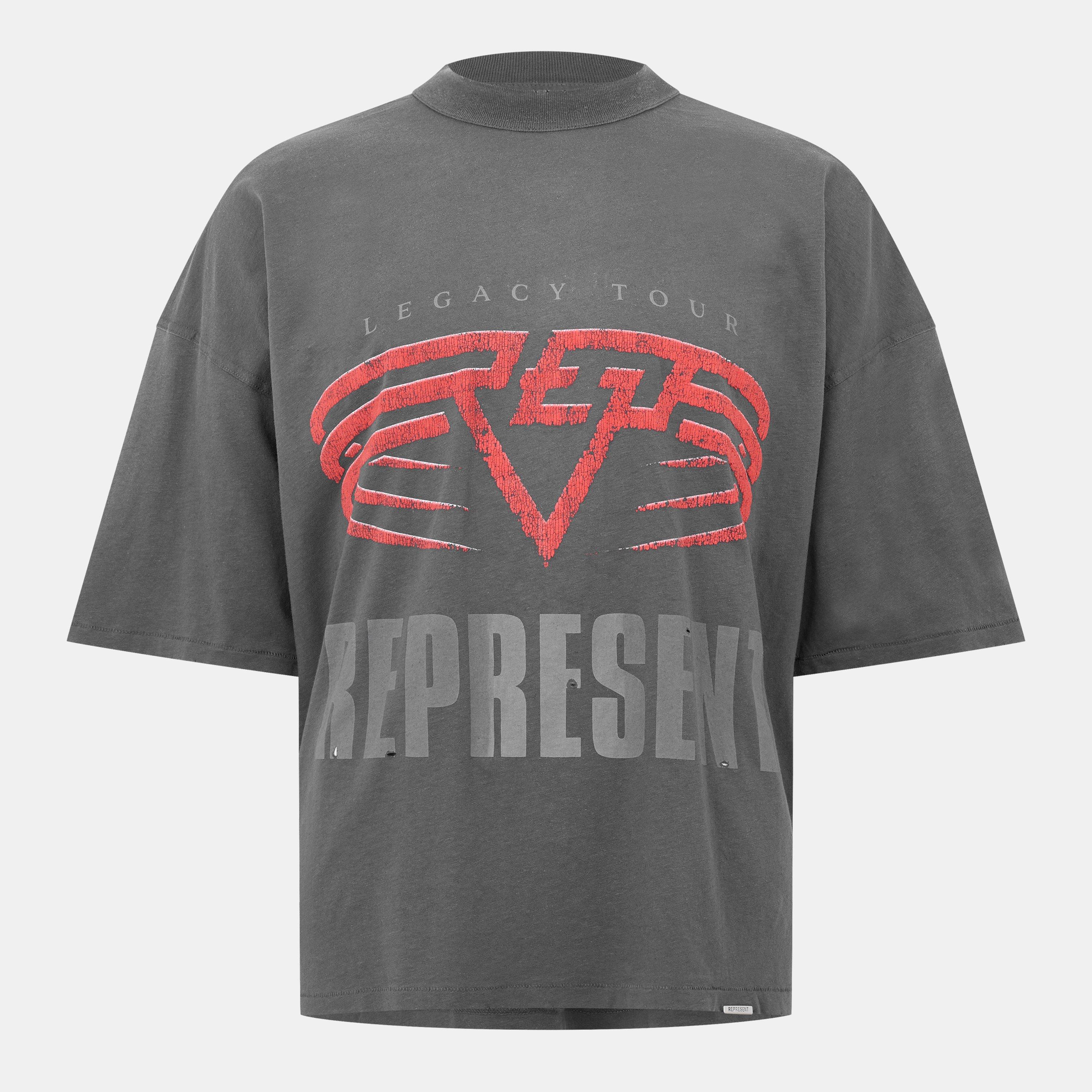 Represent Men's Rep Living Legacy Oversized T-Shirt - Sun Fade Grey - XS