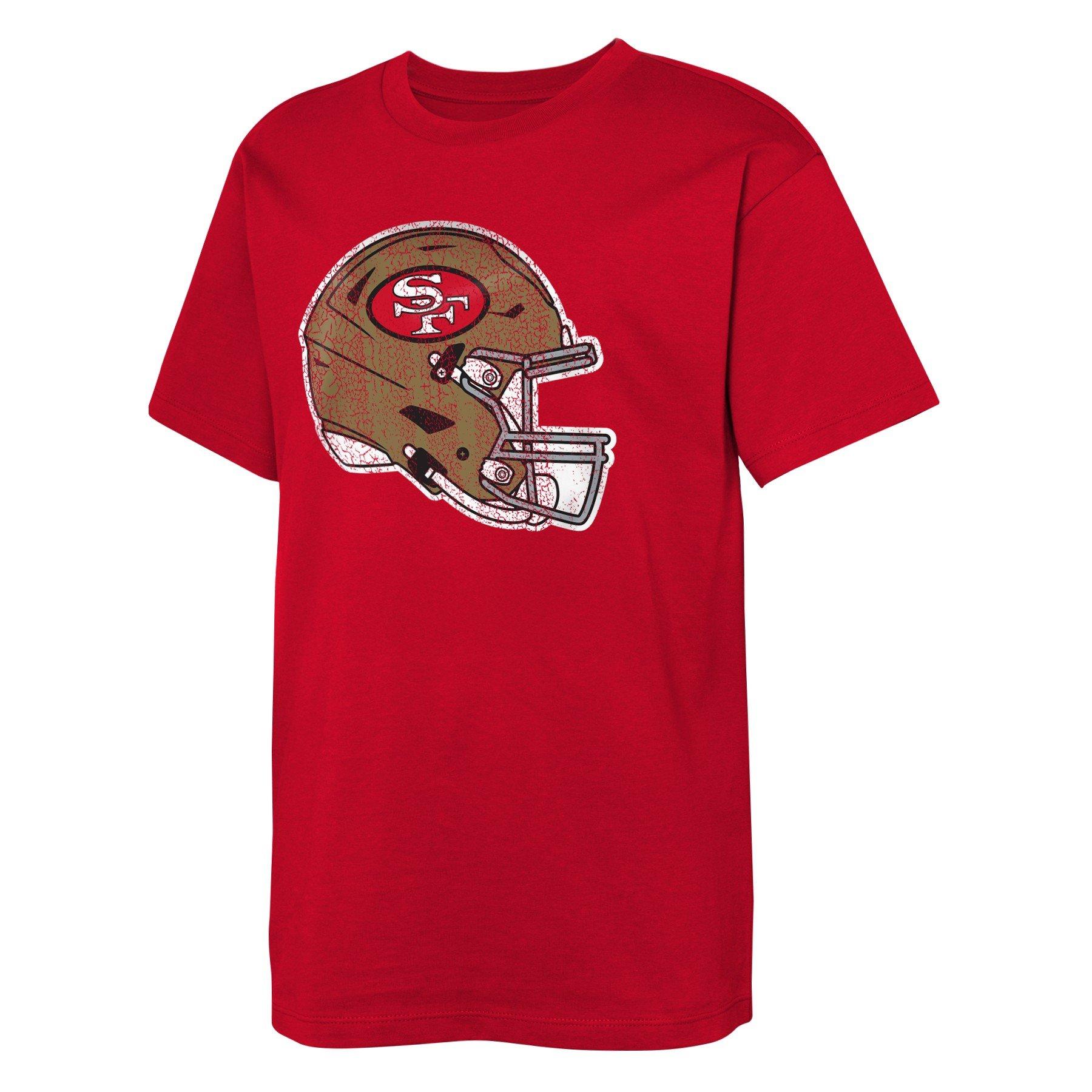 San Frn 49ers - NFL - Kids' Retro Licensed Short-Sleeve Performance T-Shirt - 2