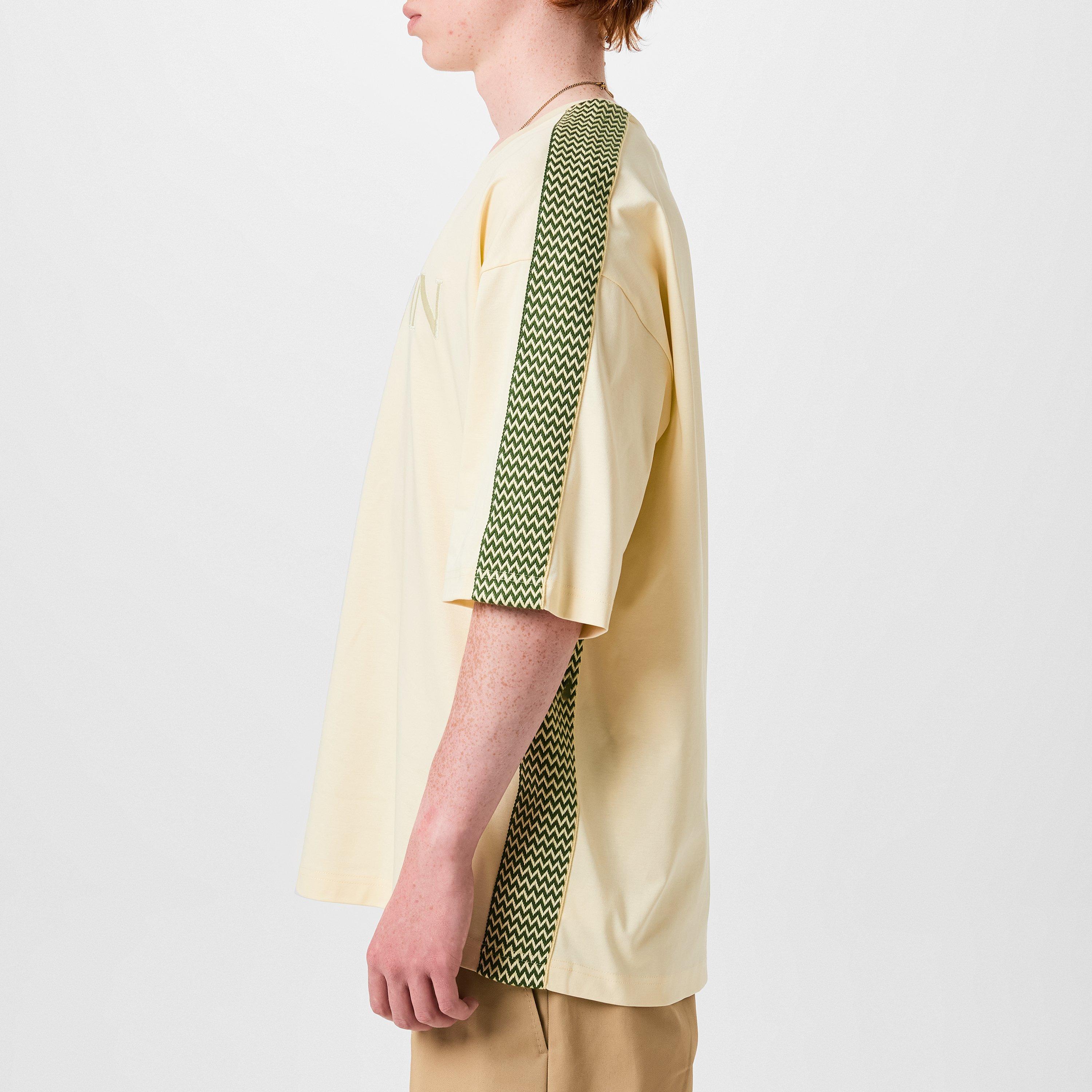 Quartz 514 - Lanvin - Embroidered Curb Trimmed T-Shirt - 5