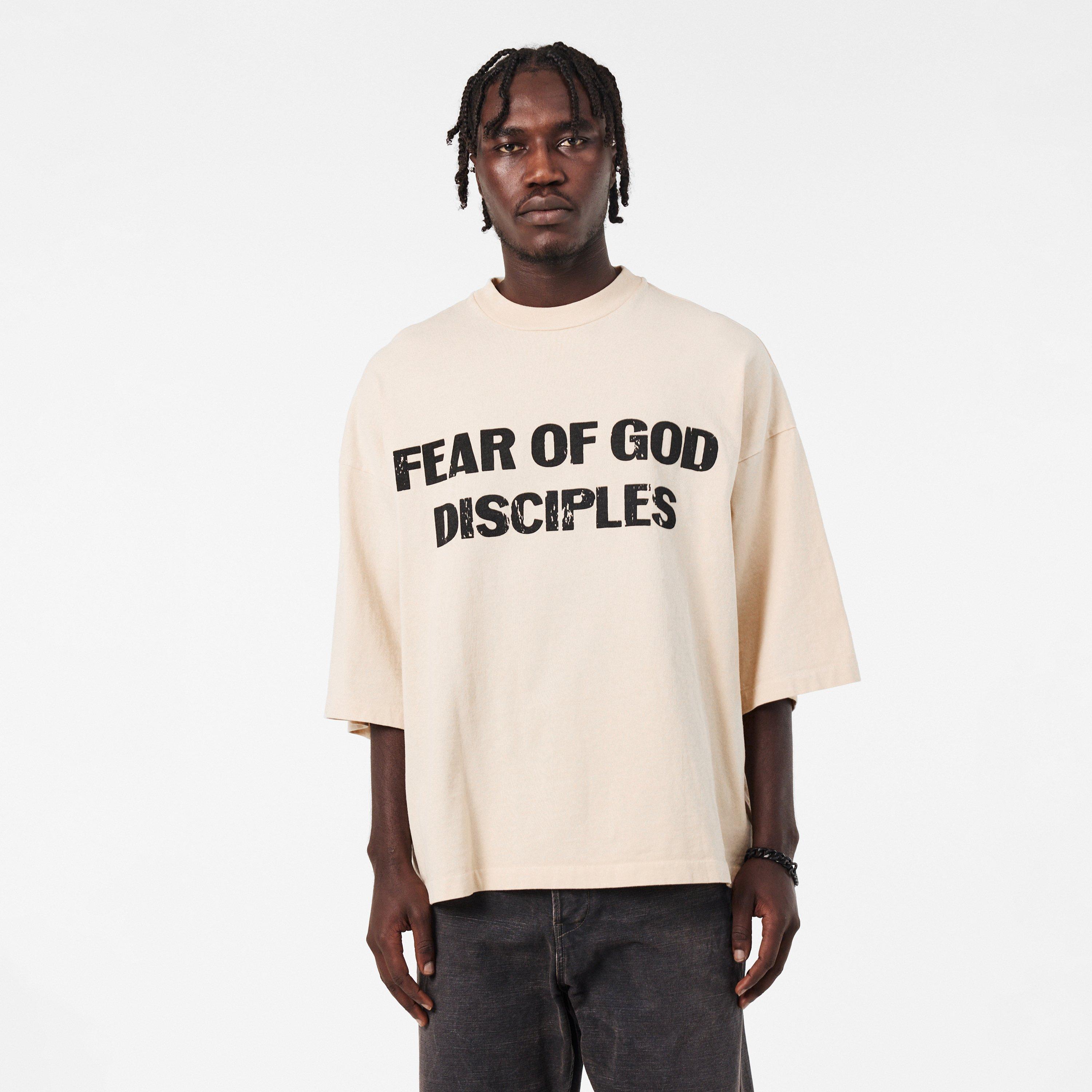 White - Fear Of God - Men's FOG Disciples Oversized T-Shirt - 3