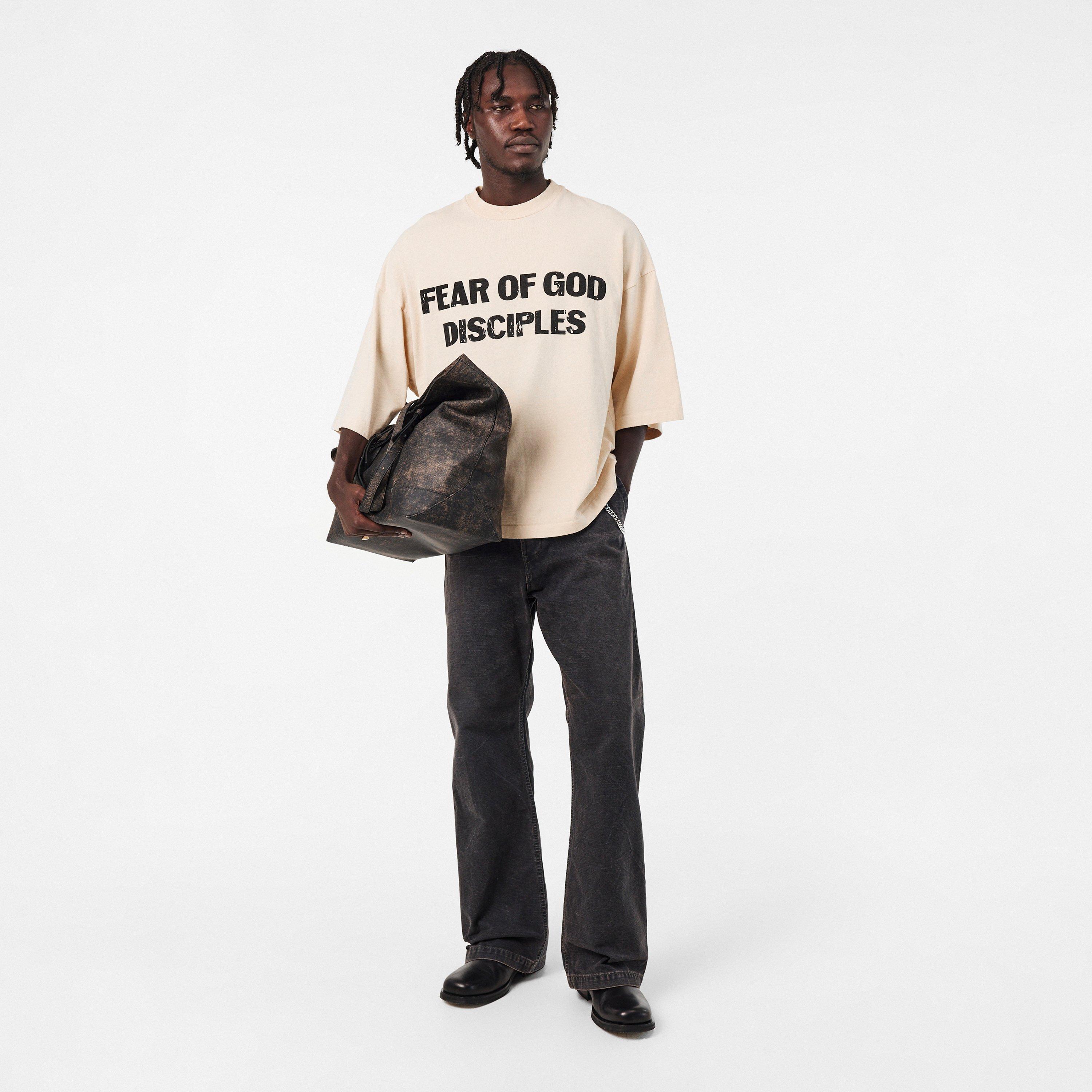 White - Fear Of God - Men's FOG Disciples Oversized T-Shirt - 6