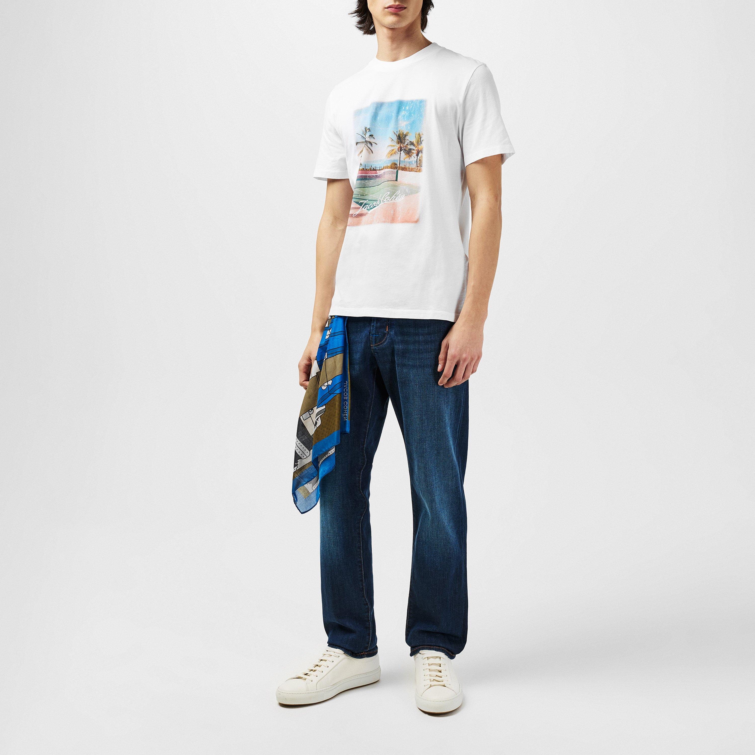 White Court - Jacob Cohen - Jacob Costina Graphic Tee - 4