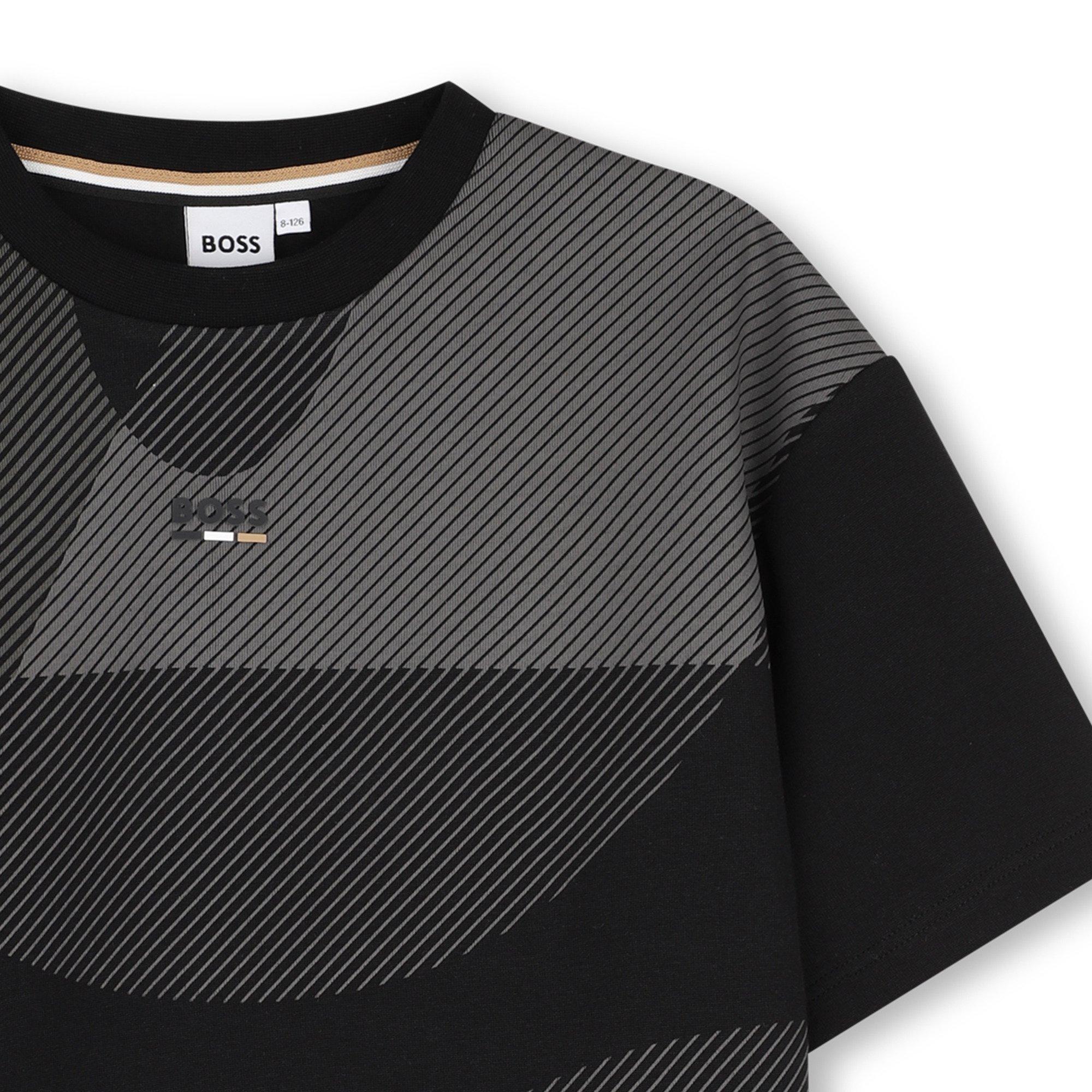 Black - Boss - Boss L Logo Tee Jn64 - 3