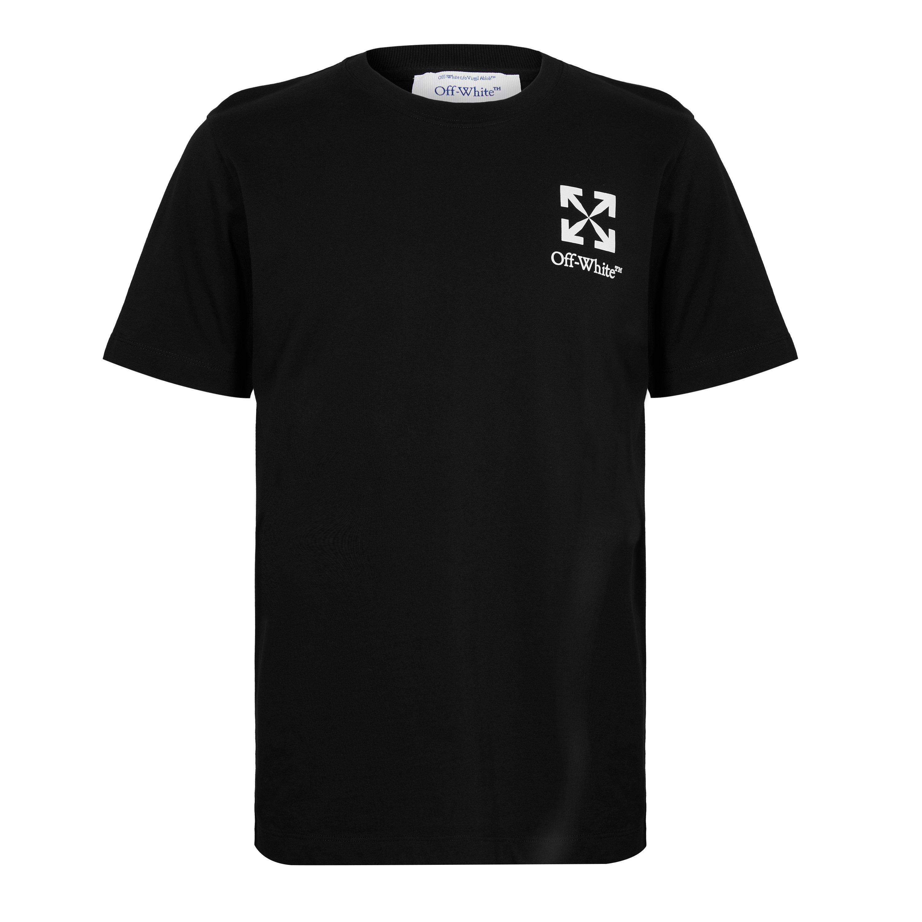 Off White Men's Small Arrow T-Shirt - Black 0001 - XS