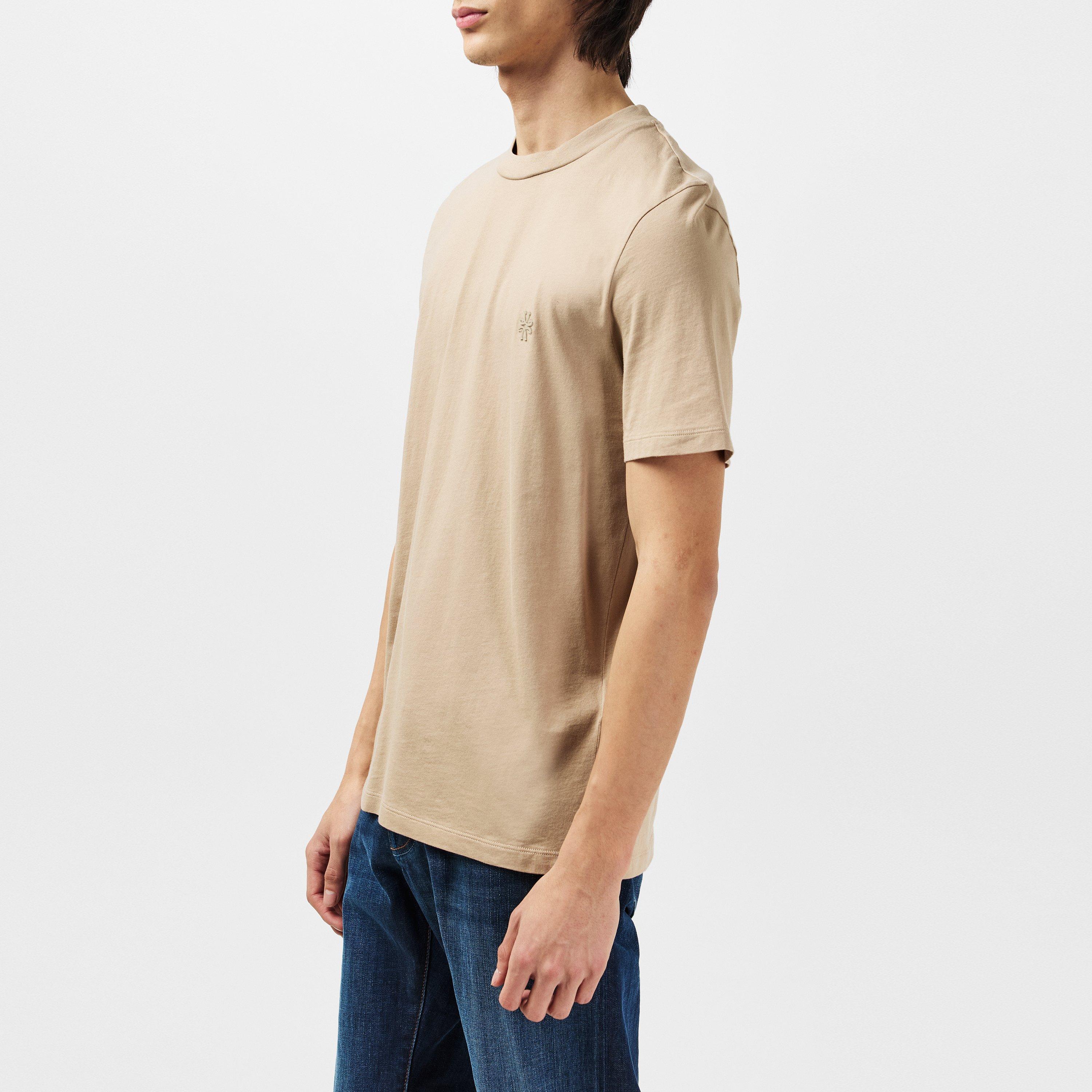 Beige - Jacob Cohen - Jacob Costina Plain Tee - 2
