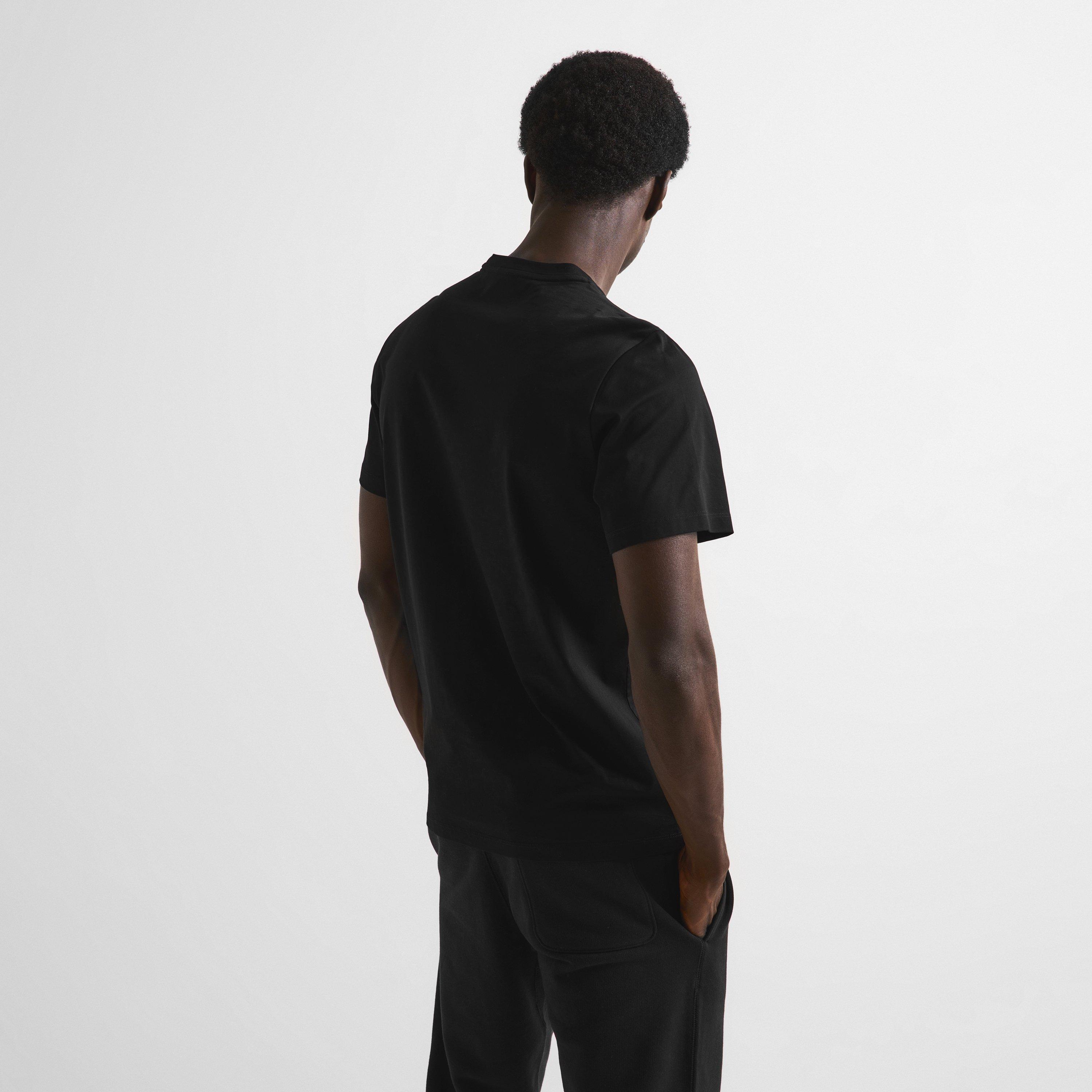 Black 999 - Moncler - Moncler DB Logo Tee Sn64 - 4