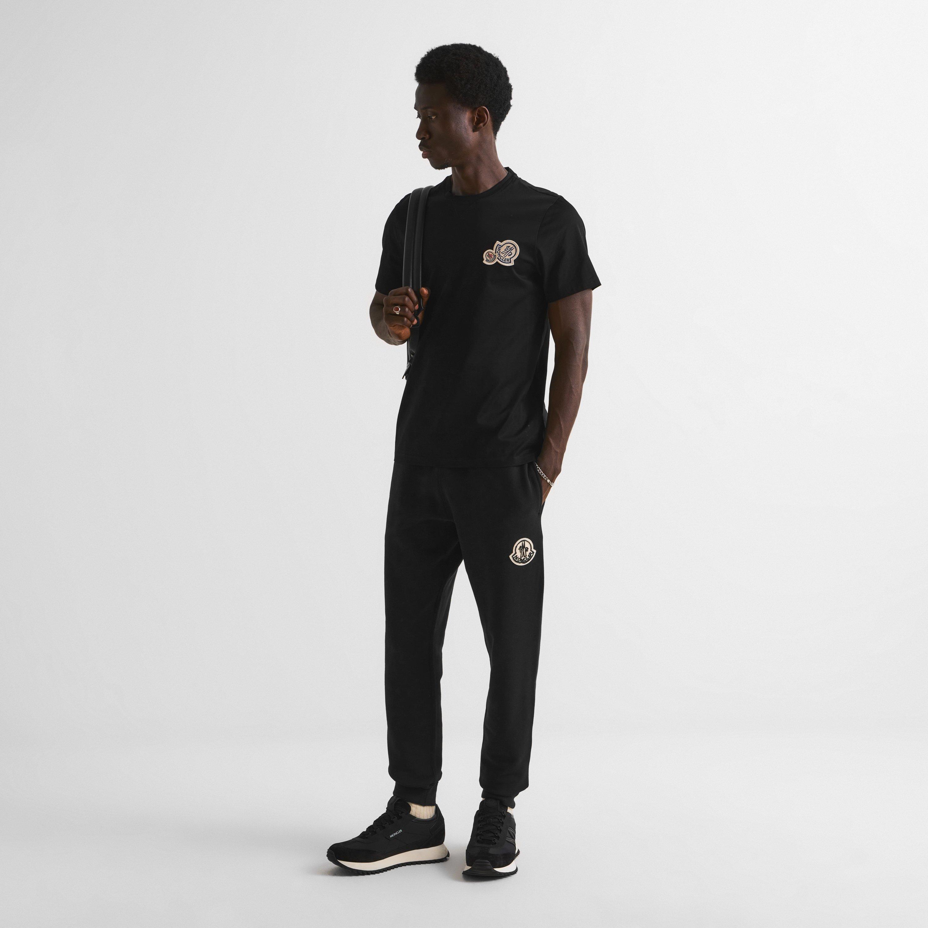 Black 999 - Moncler - Moncler DB Logo Tee Sn64 - 6