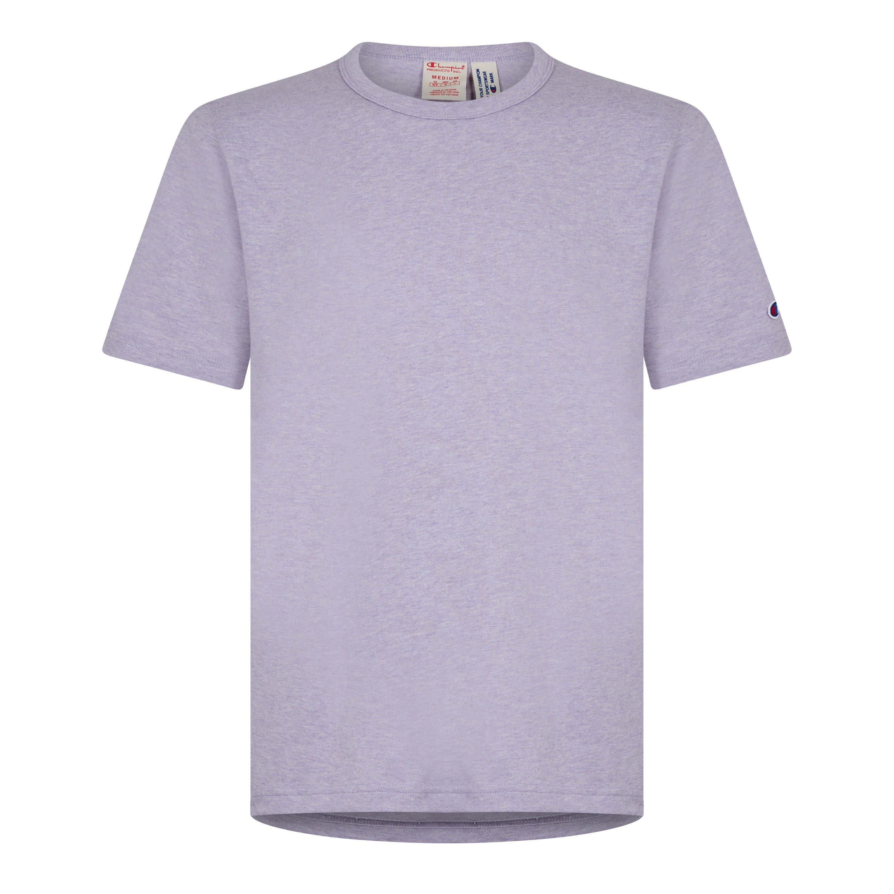 Champion Men's Crewneck T-Shirt - Purple - Small