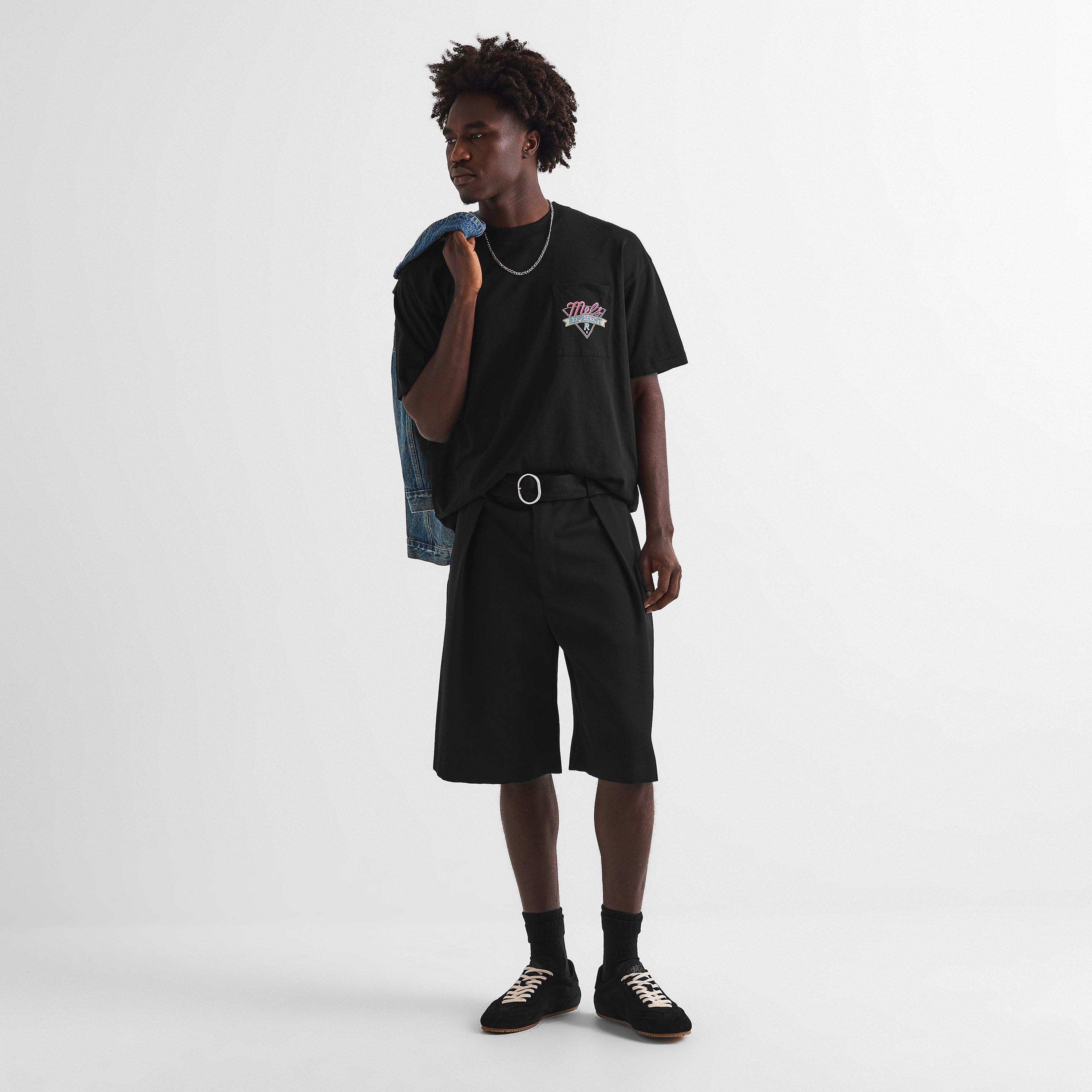 Jet Black - Represent - Men's Oversized T-Shirt - 6
