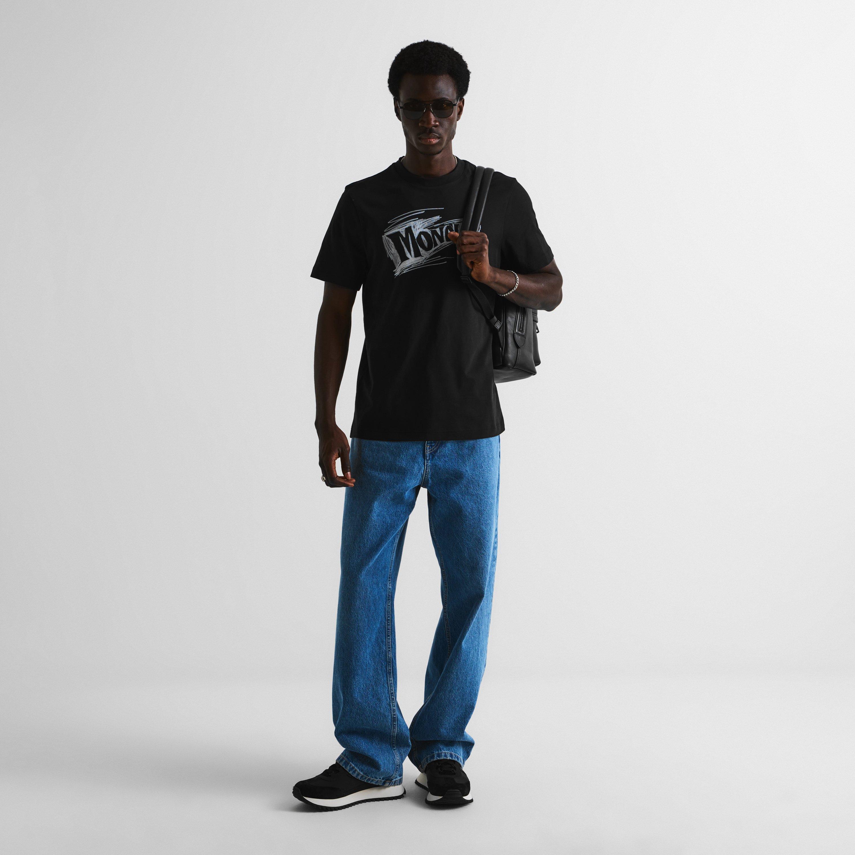 Black 999 - Moncler - Moncler Sketch Tee Sn64 - 6
