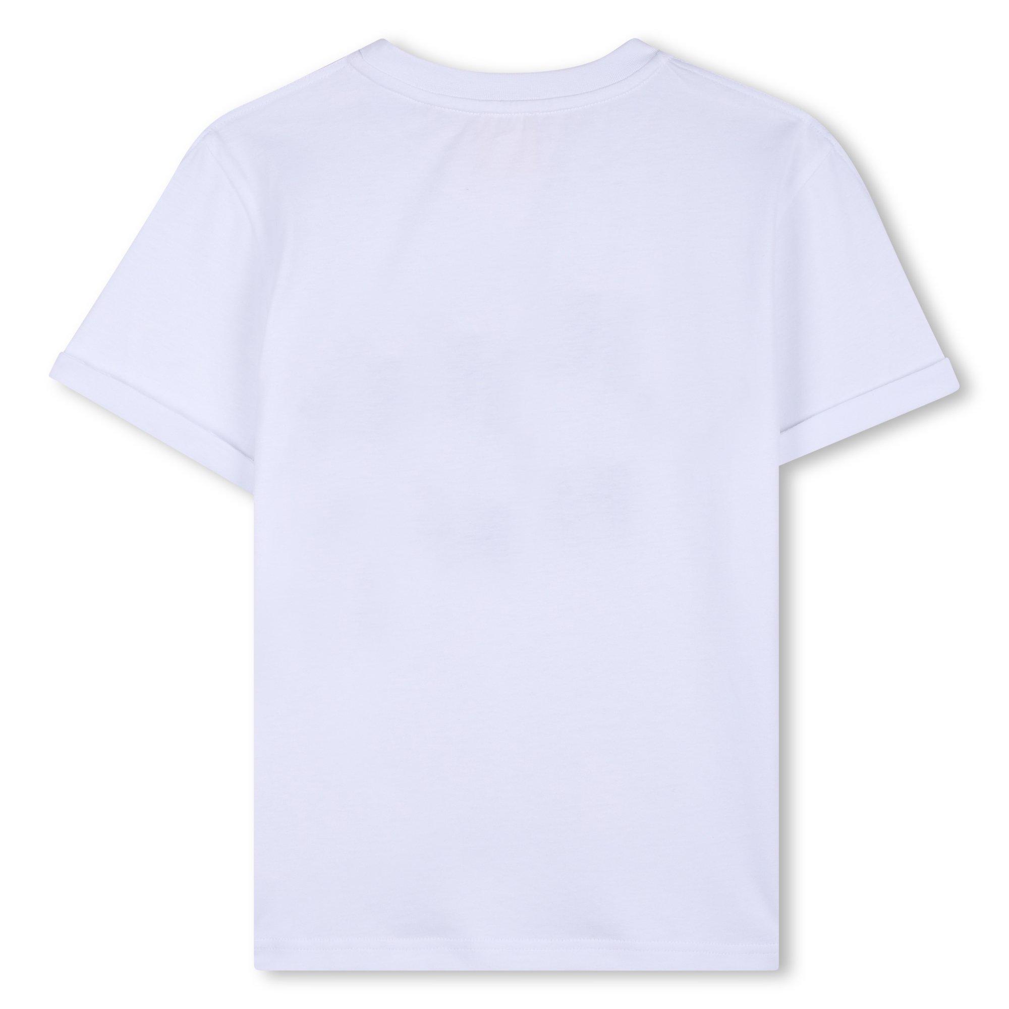 White 10P - GIVENCHY - GIV Logo T-Shirt Jn62 - 2