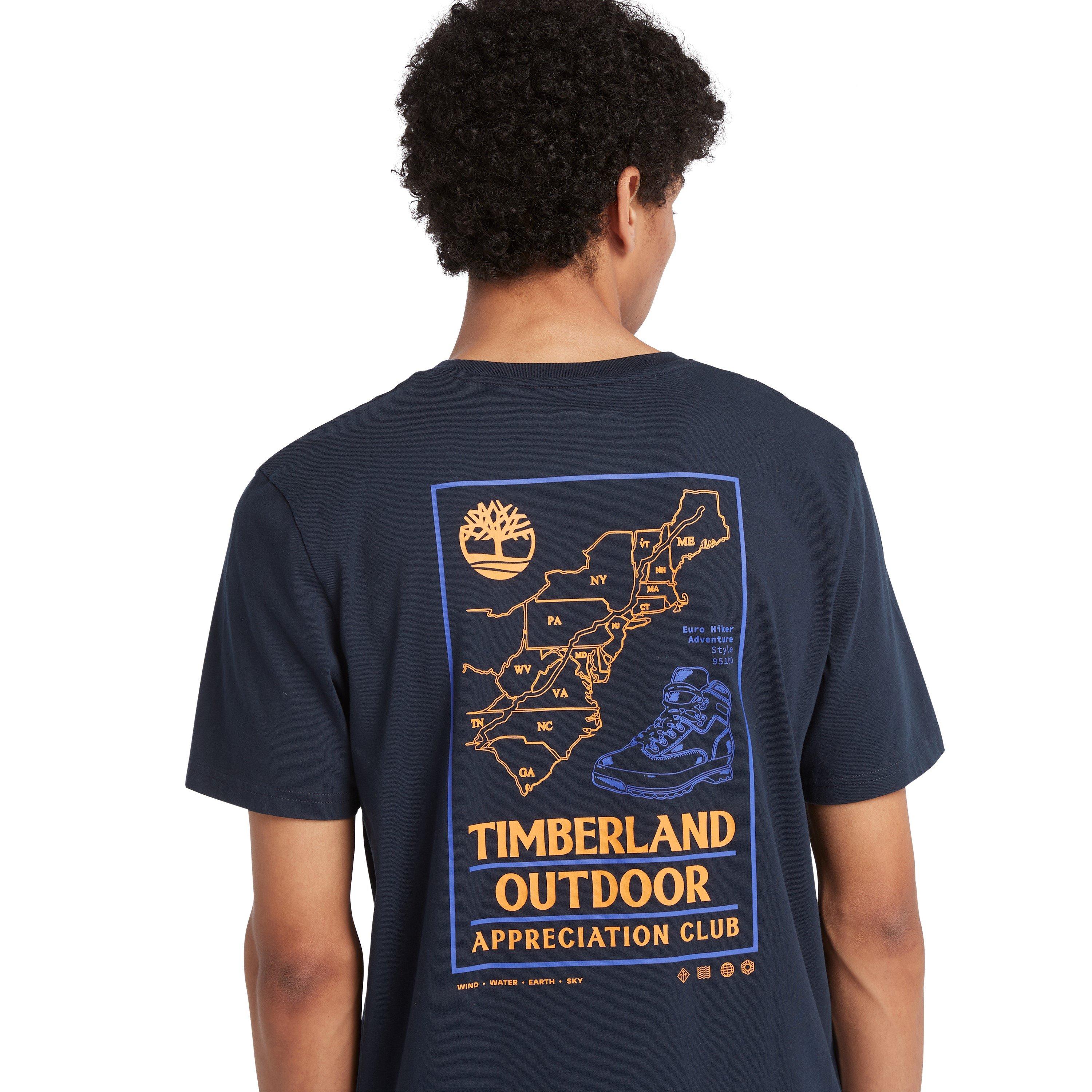 Safira Escura - Timberland - Regenerative Outdoor Graphic T-Shirt - 4