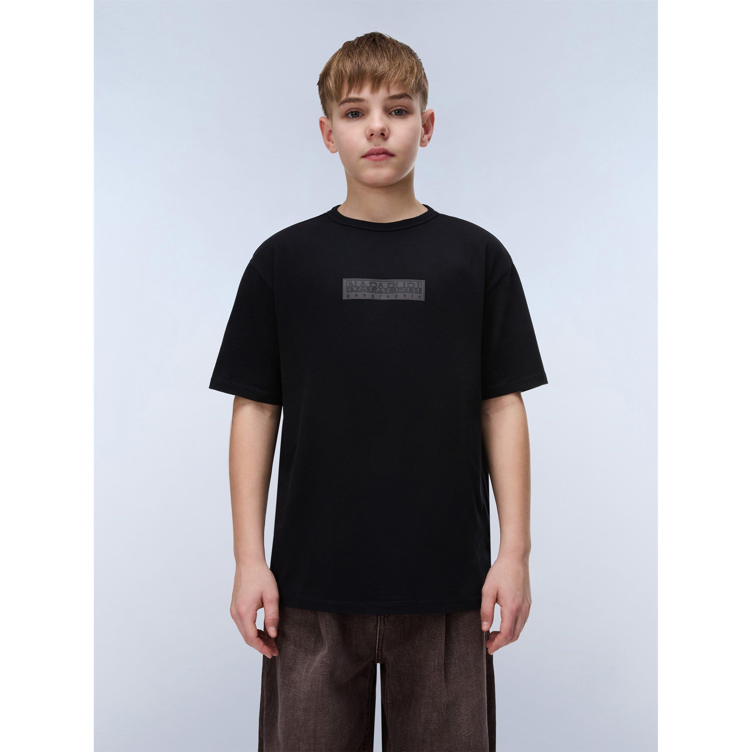 Black 941 - Napapijri - Napa Box Logo Tee Juniors - 3