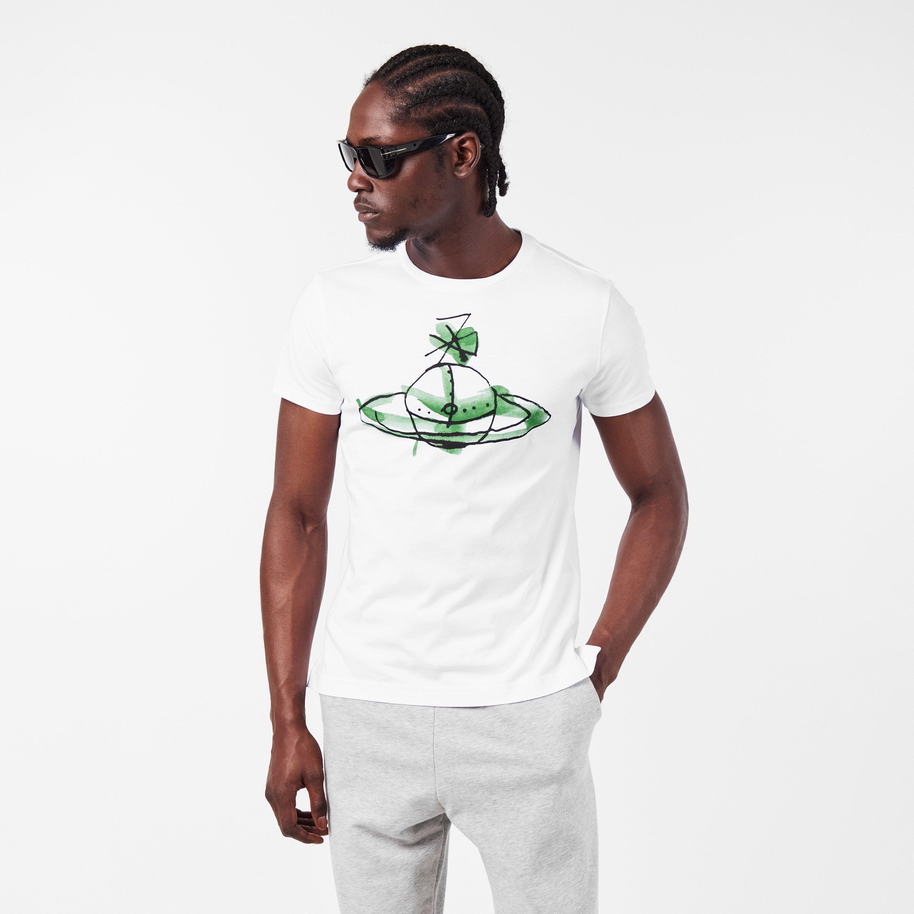 White - Vivienne Westwood - Men's Slim Fit T-Shirt - 3