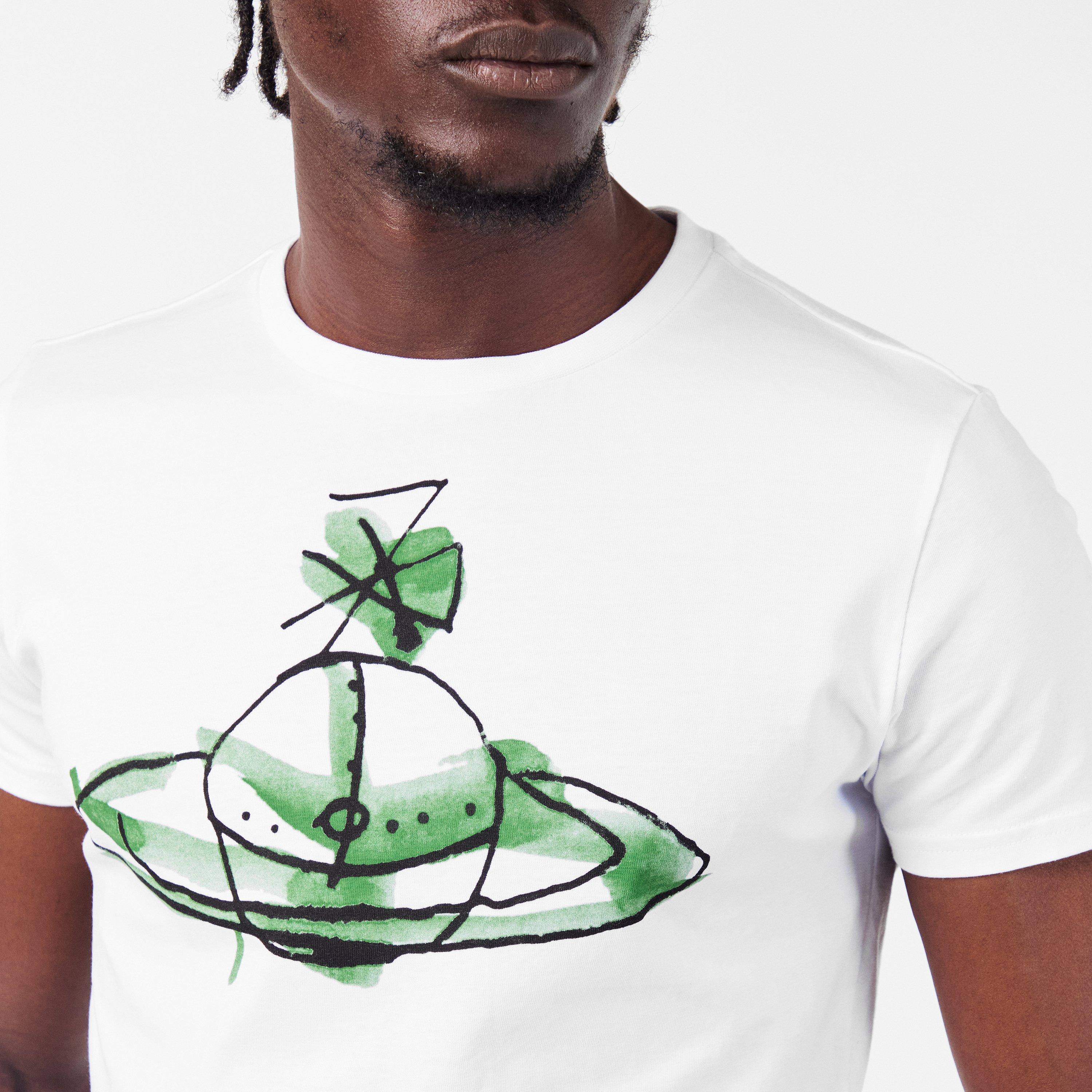 White - Vivienne Westwood - Men's Slim Fit T-Shirt - 5