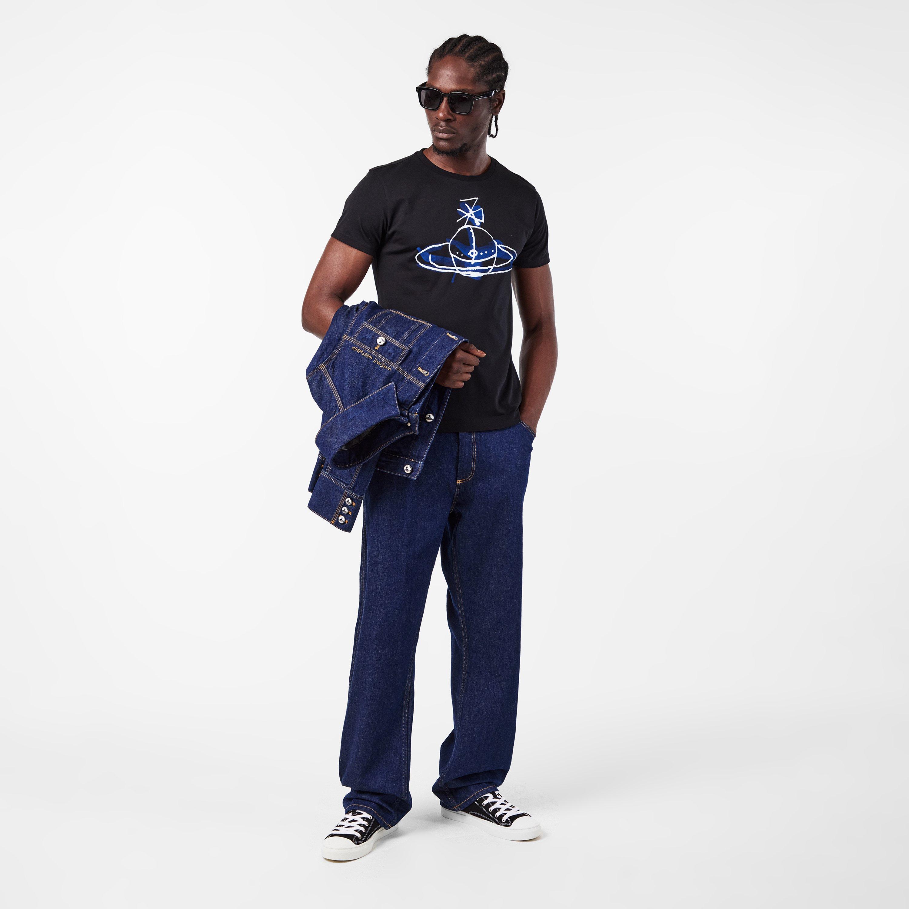 Black - Vivienne Westwood - Men's Slim Fit T-Shirt - 6