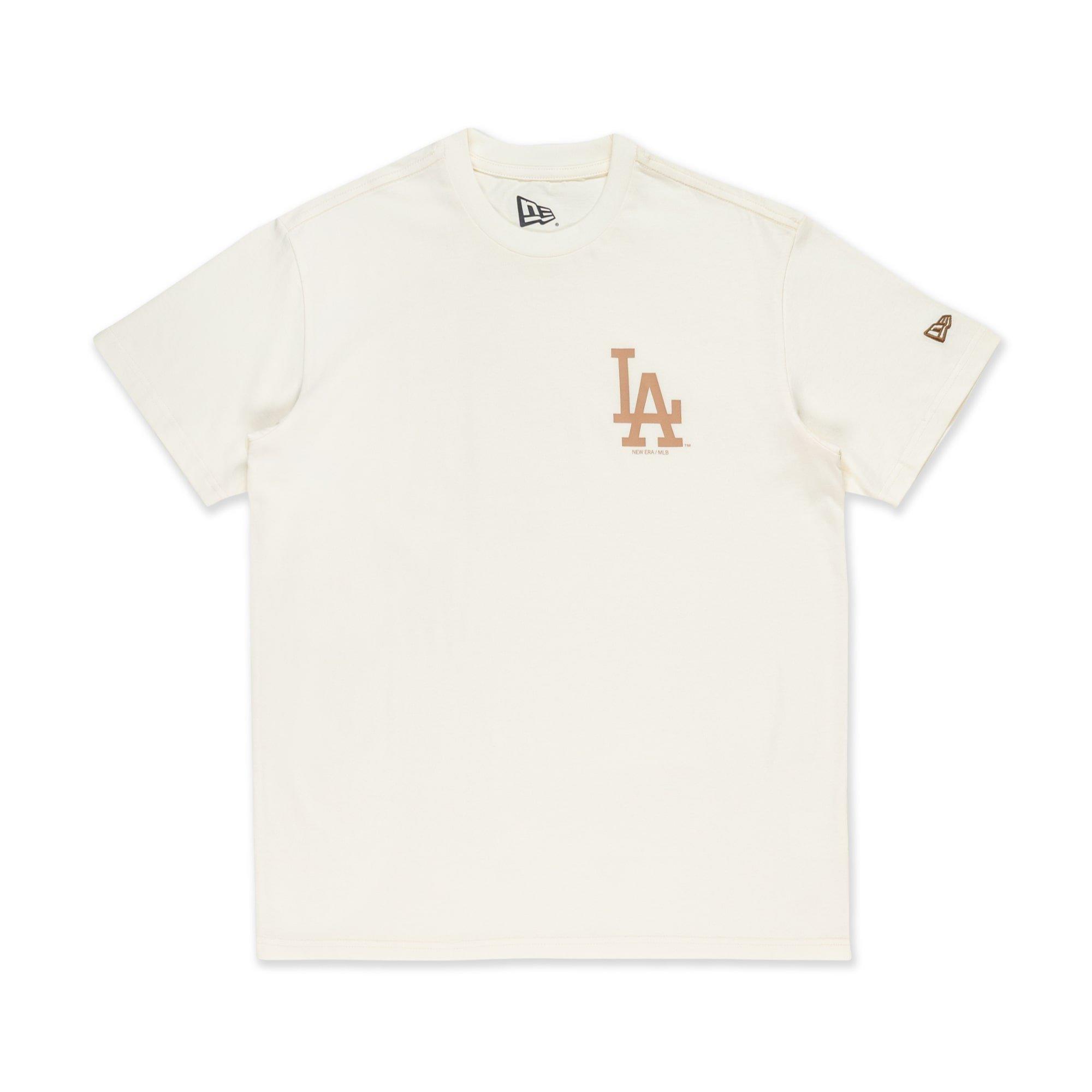 CHRM WHITE - New Era - Los Angeles Dodgers Short Sleeve T-Shirt - 1